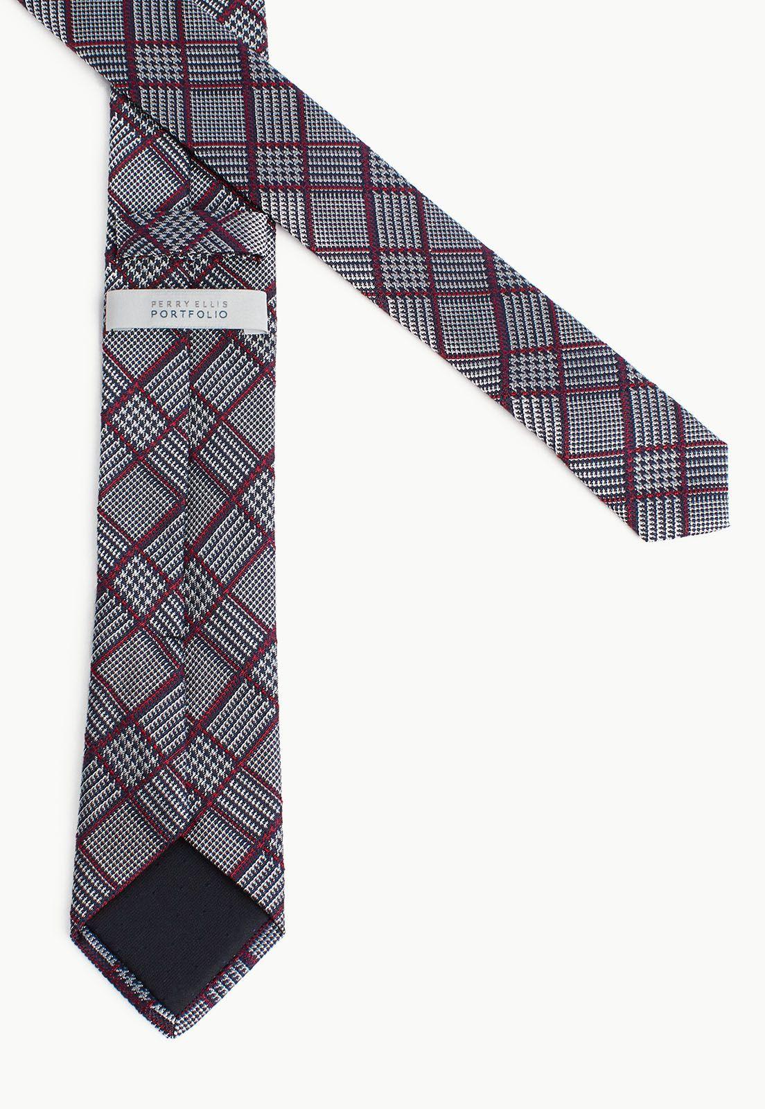 Corbata Cuadros Gris Collection-2