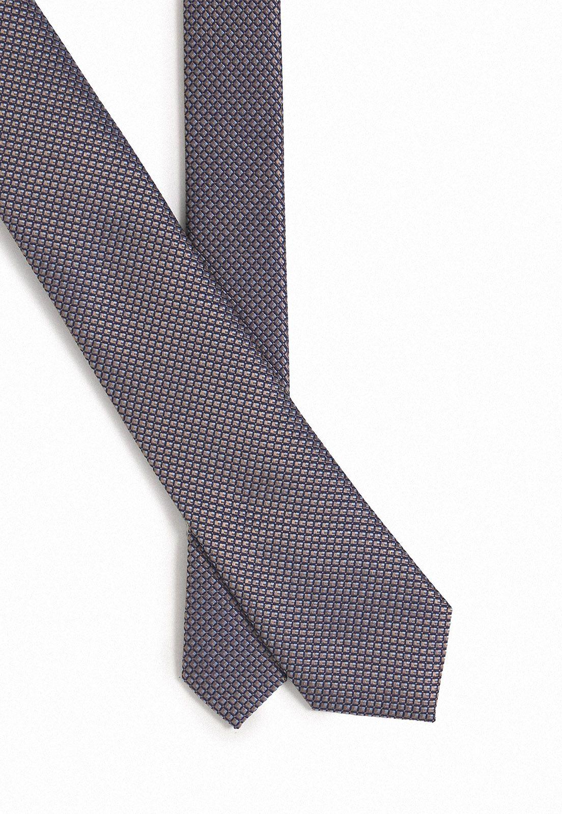 Corbata Tela Fantasía Resist Spill Azul-1