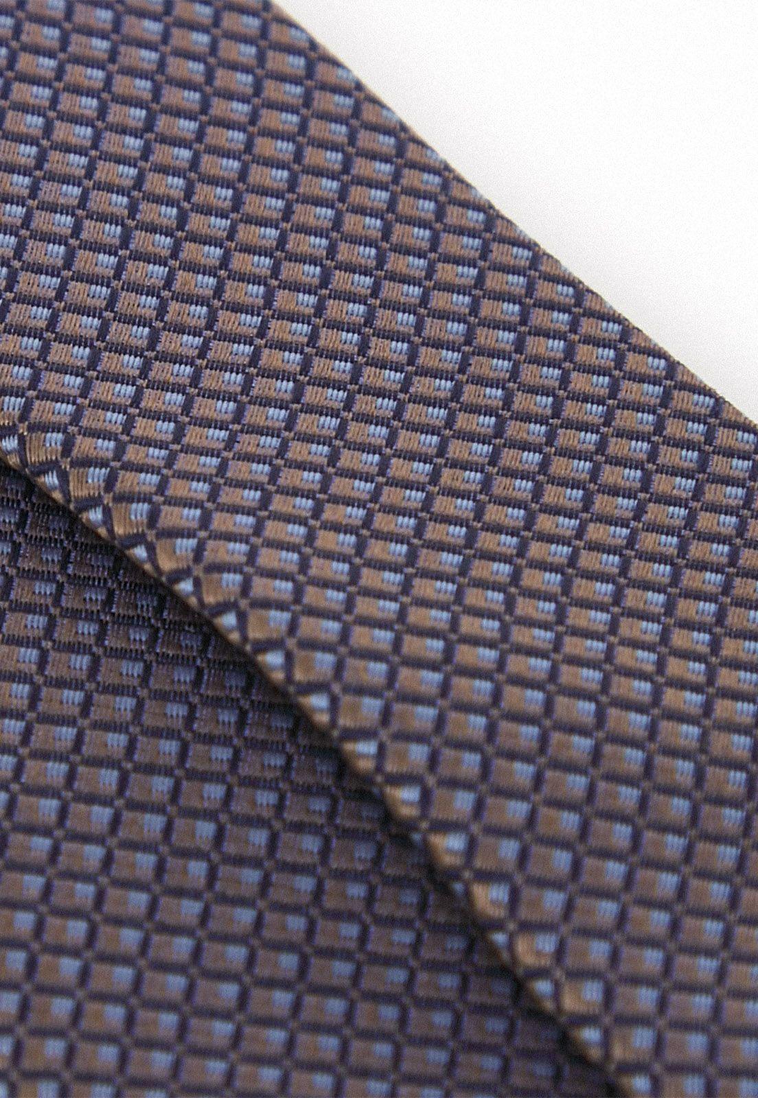 Corbata Tela Fantasía Resist Spill Azul-3