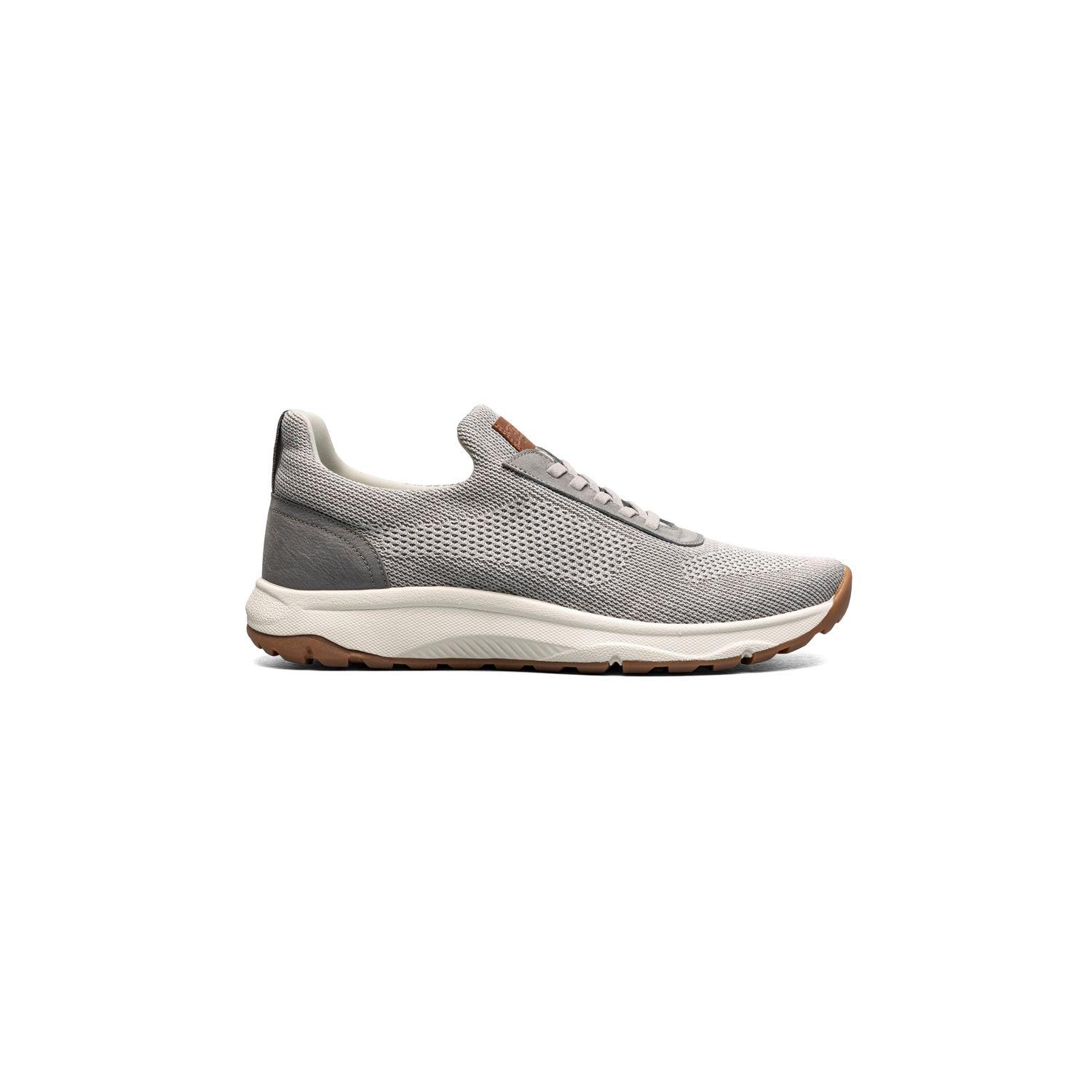 Zapatillas Casual Gris Satellite Knit Elastic Lace Slip On Sneaker-2