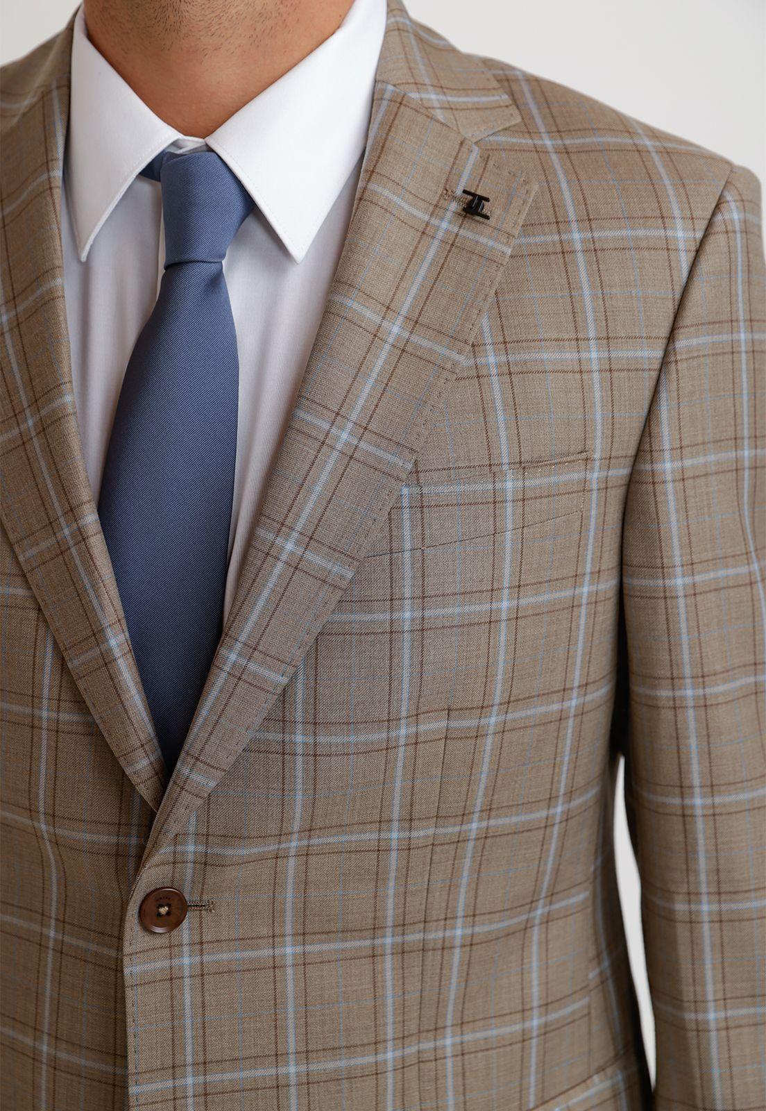 Chaqueta Hombre Formal Executive Beige-2