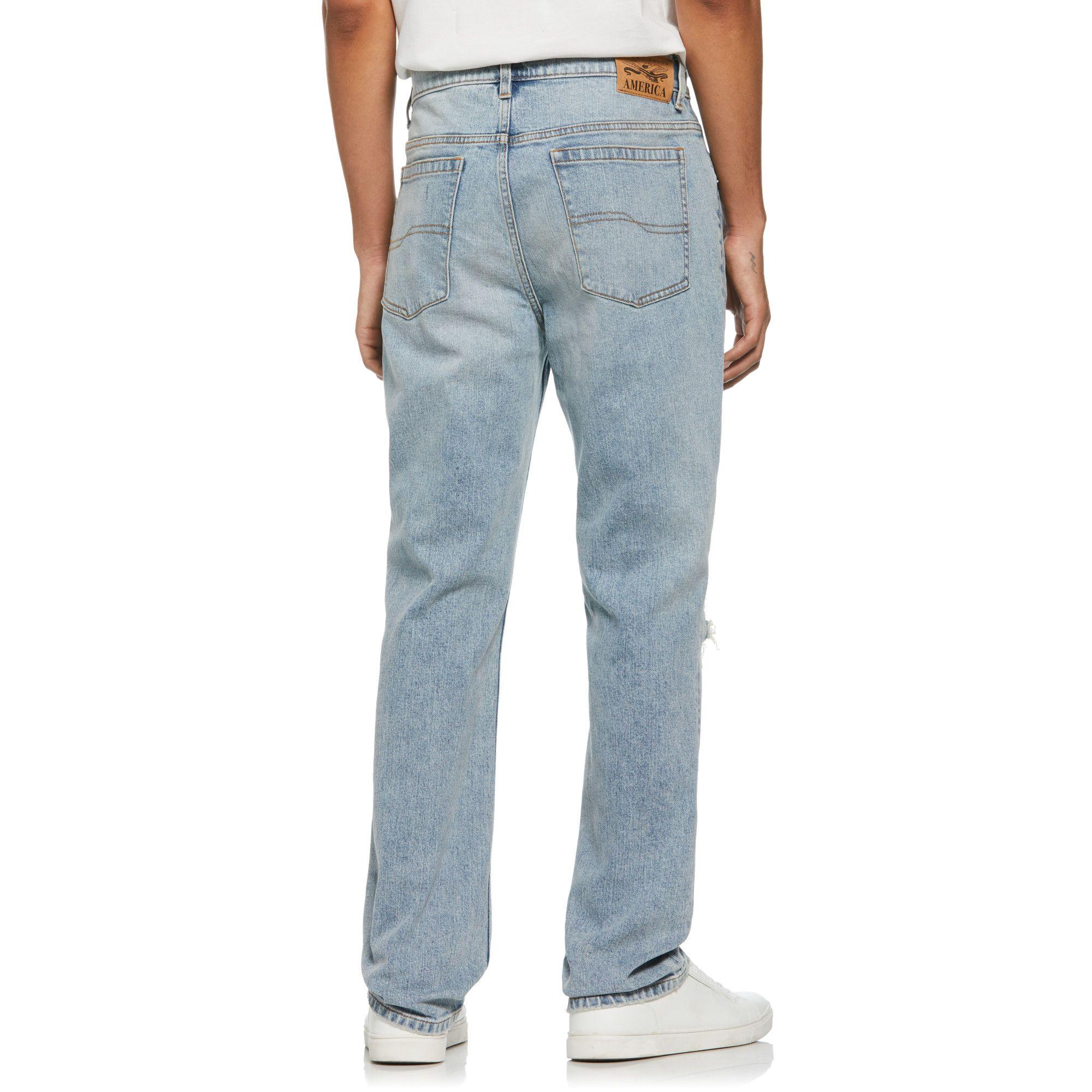 Jeans Hombre Regular Fit Celeste-1