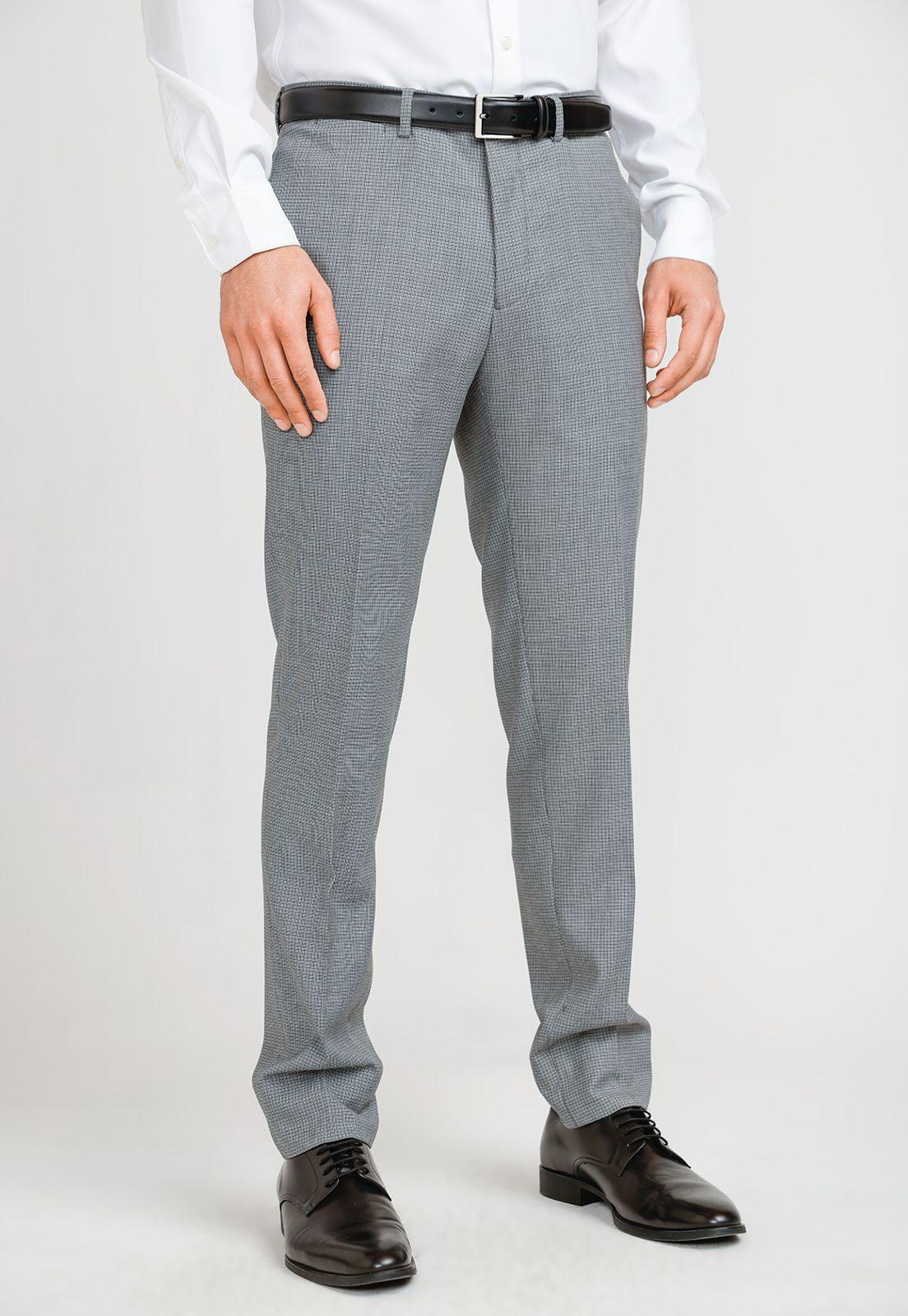 Pantalón Formal Hombre Suit Separate Gris-0