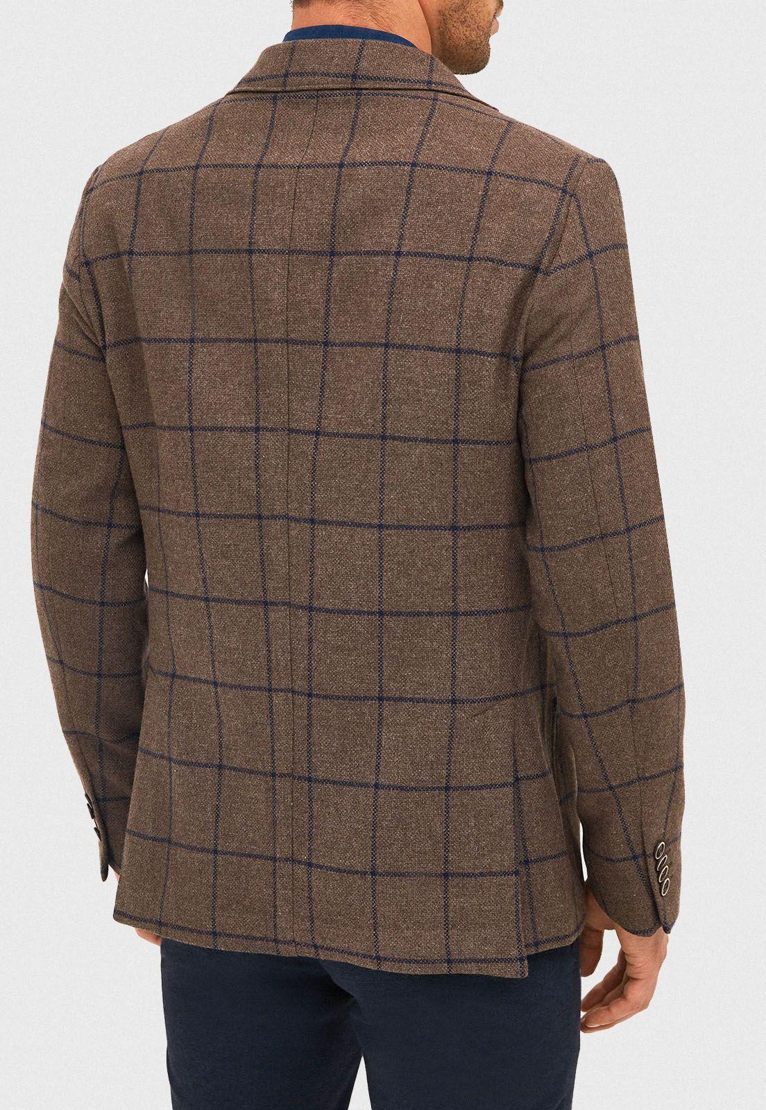 Chaqueta Europea Berlino Café-1