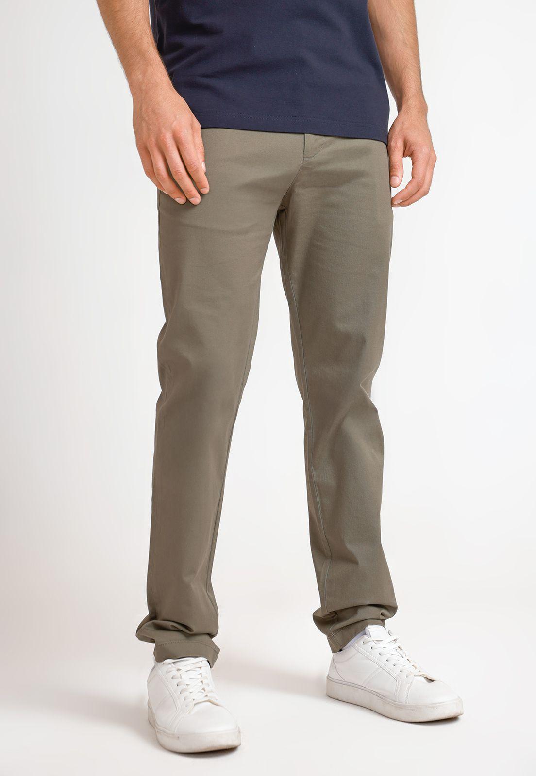 Pantalón Hombre Verde-0