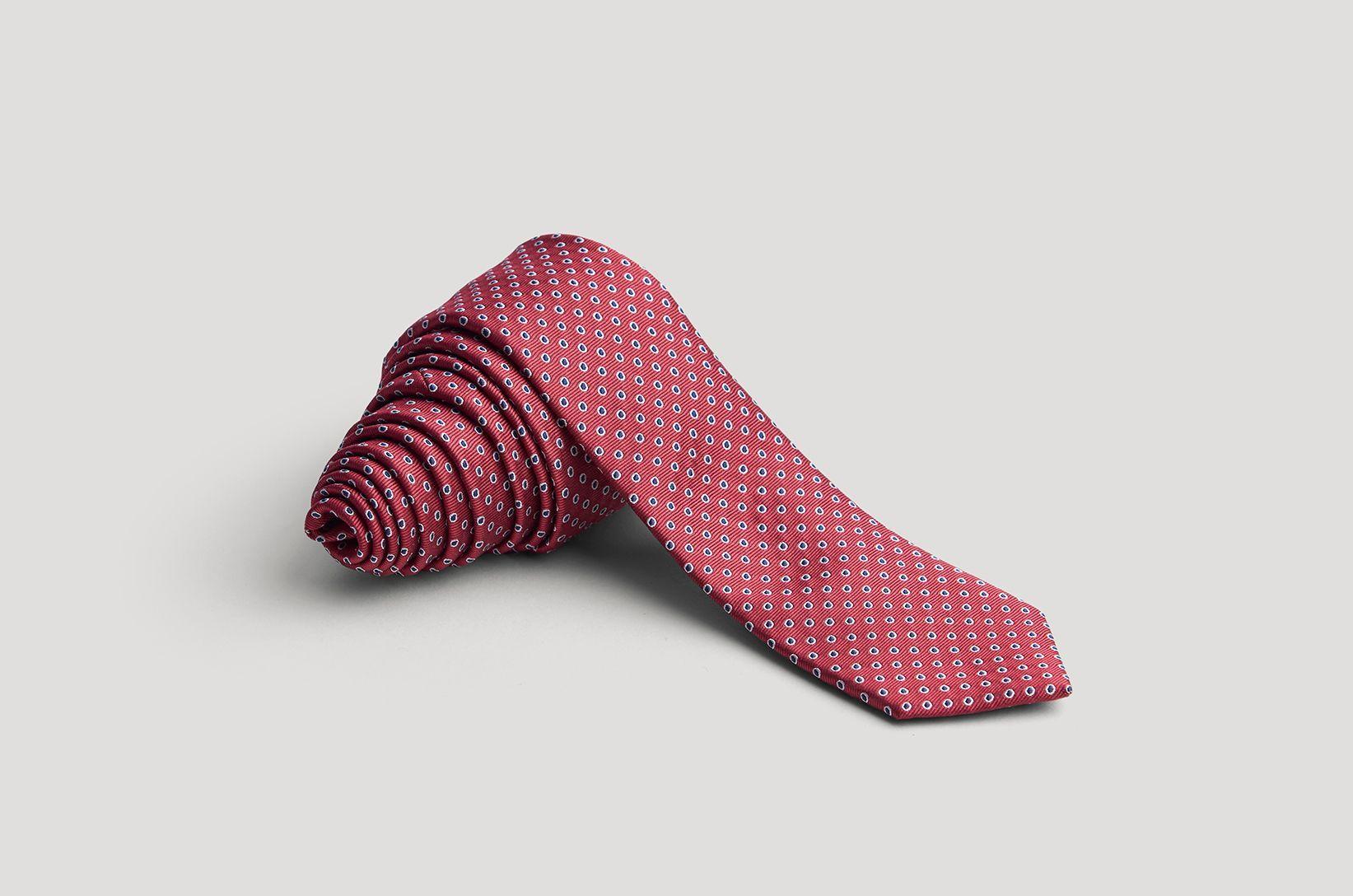 Corbata Formal Fantasía Roja-0