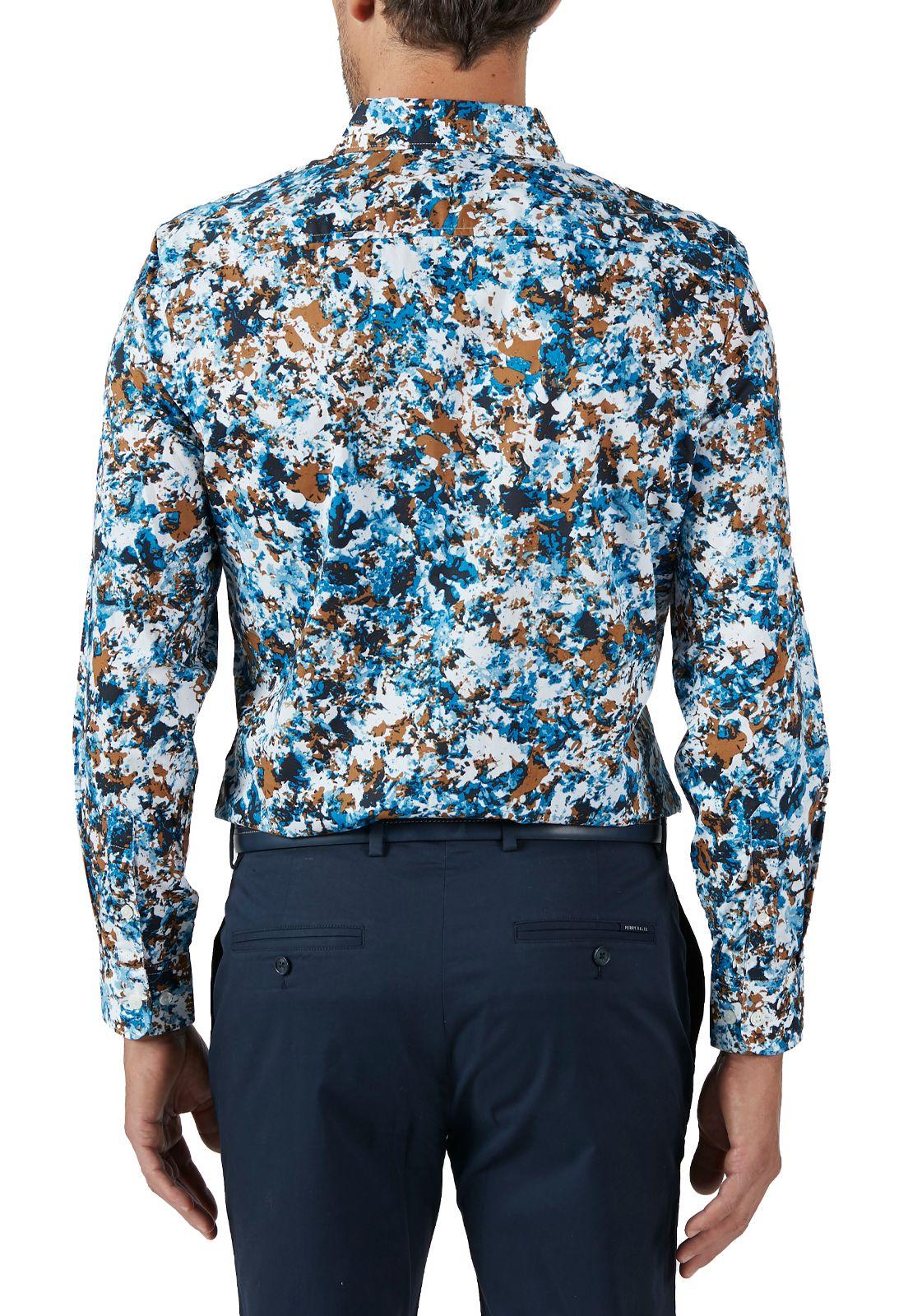 Camisa Estampado Abstracto-1