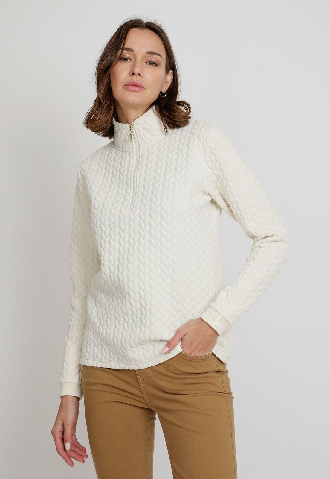 Polerón De Mujer Kava Crudo-0