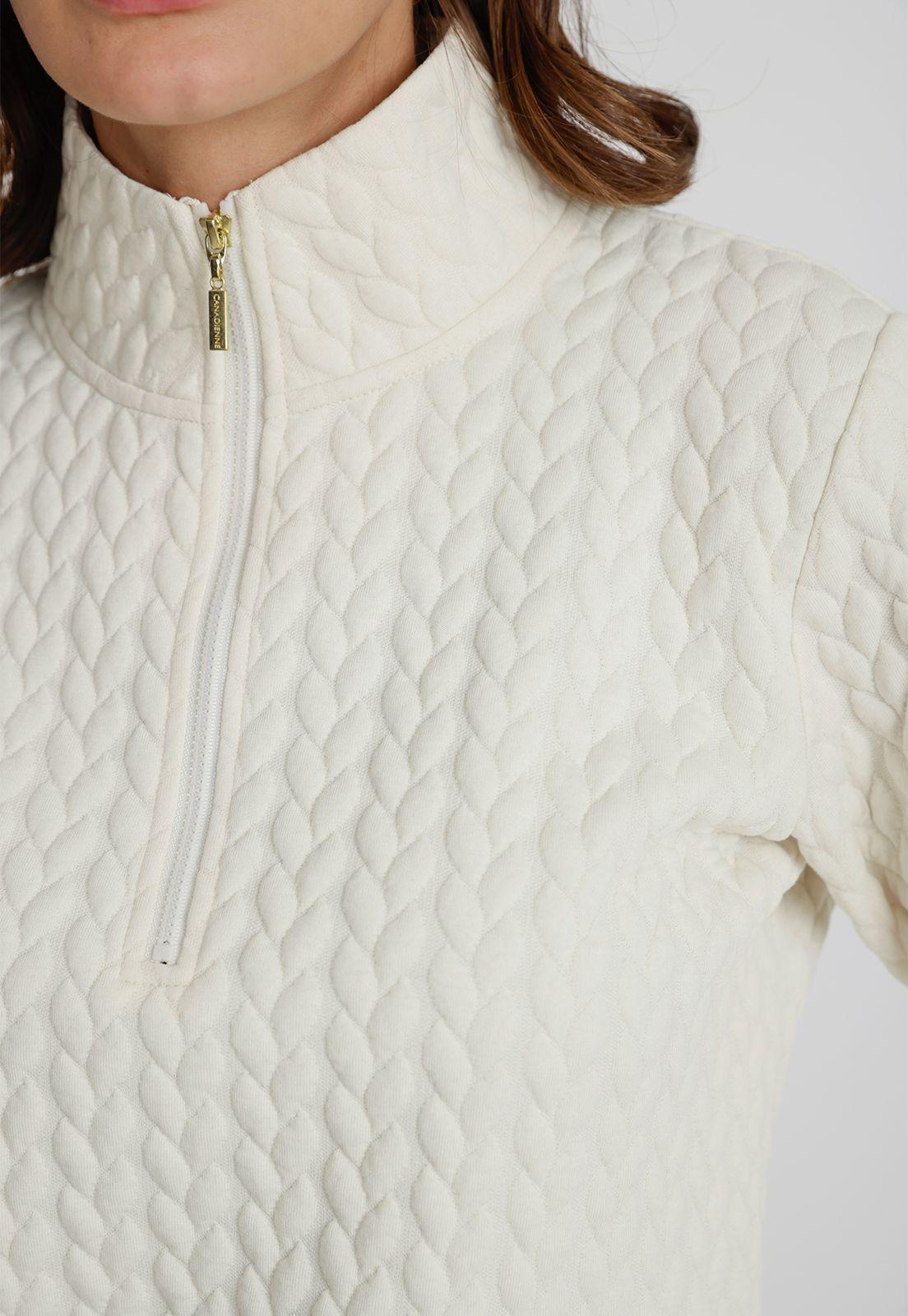 Polerón De Mujer Kava Crudo-2