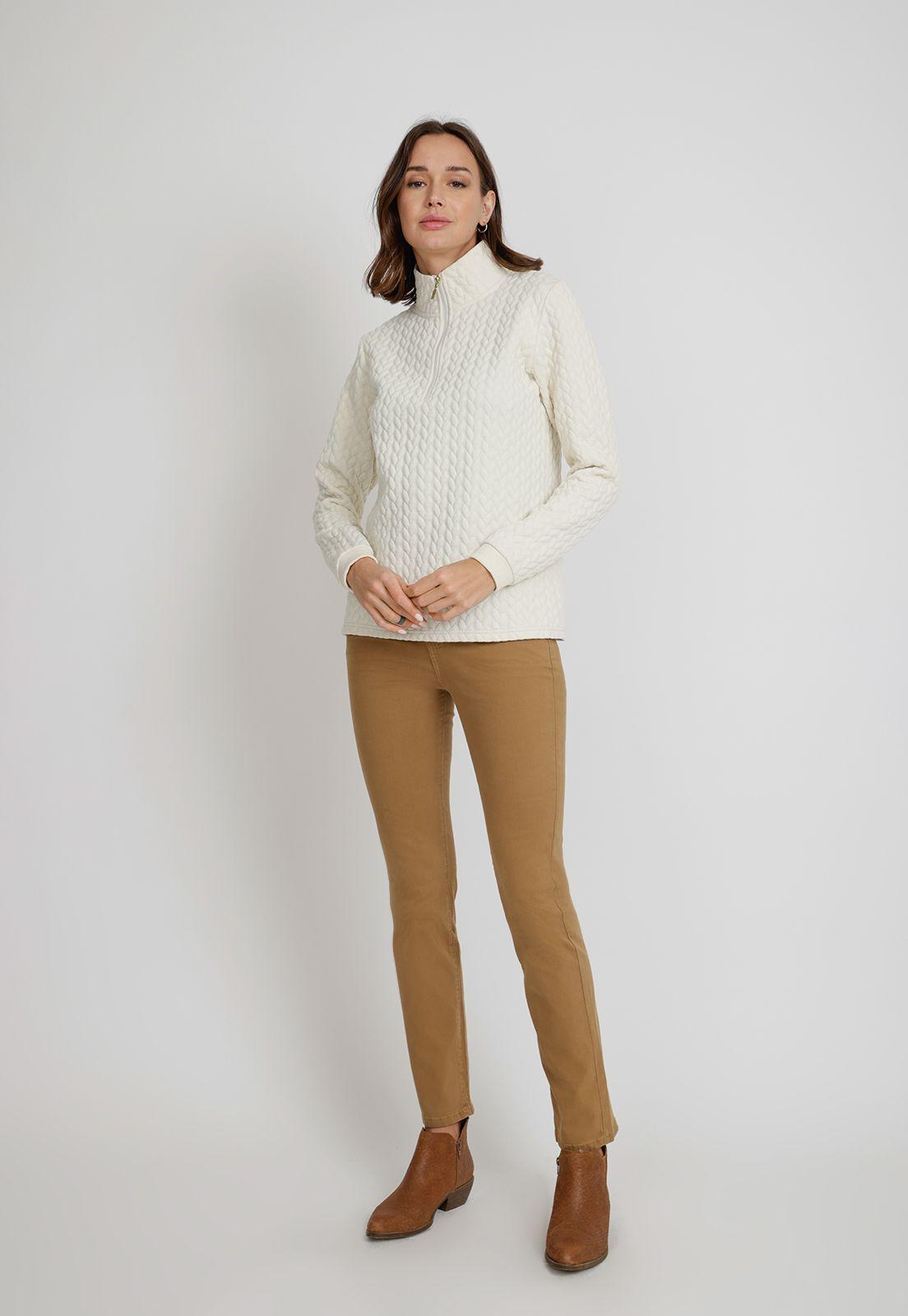 Polerón De Mujer Kava Crudo-3