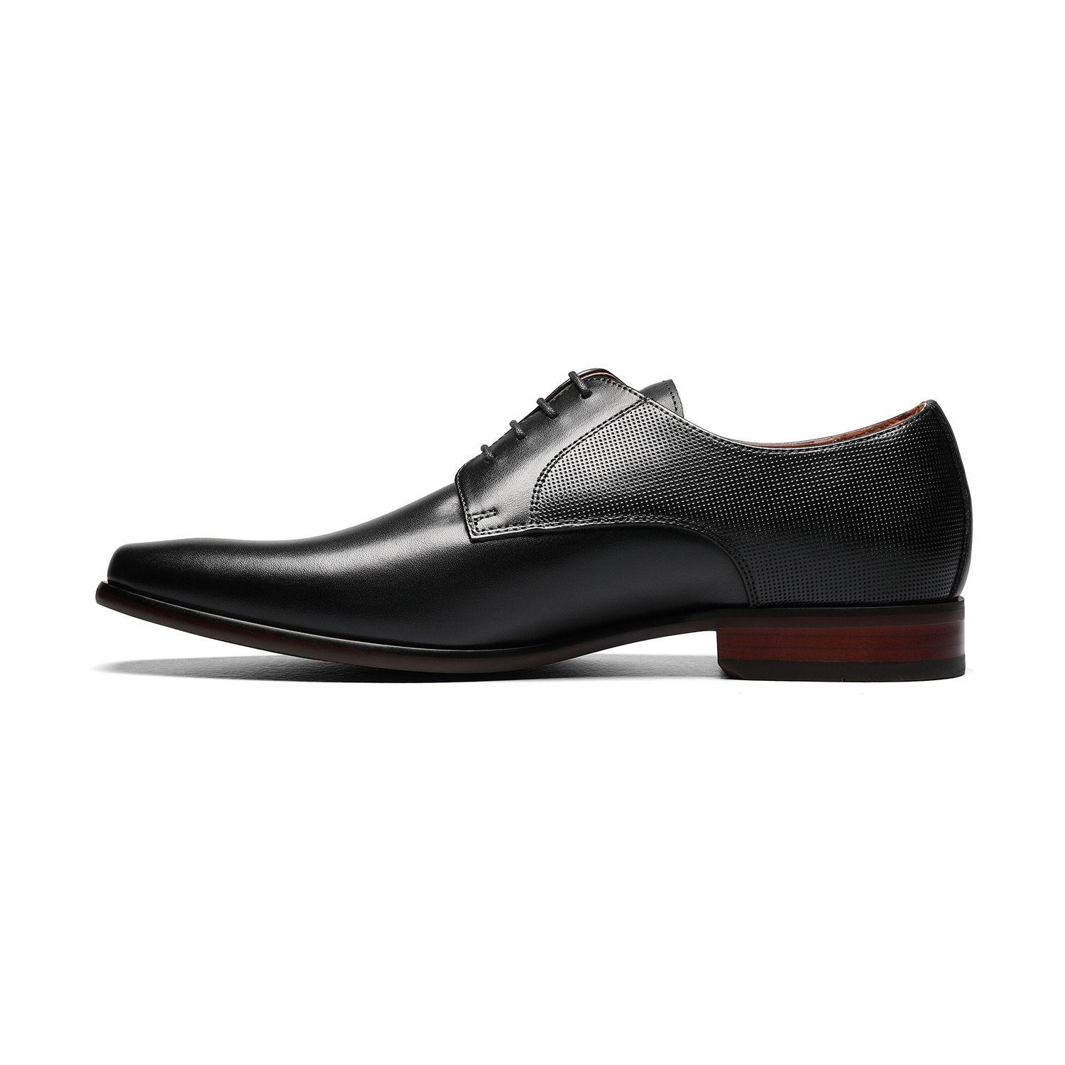 Zapatos Postino Plain Toe Negro-4