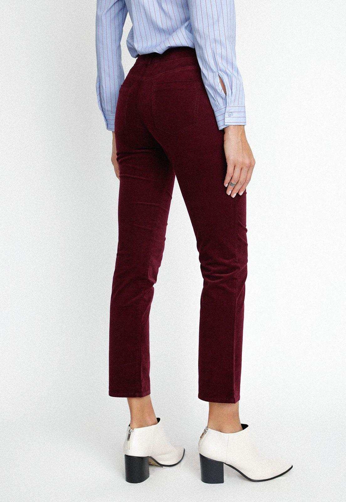 Pantalón Essam Burdeo-1