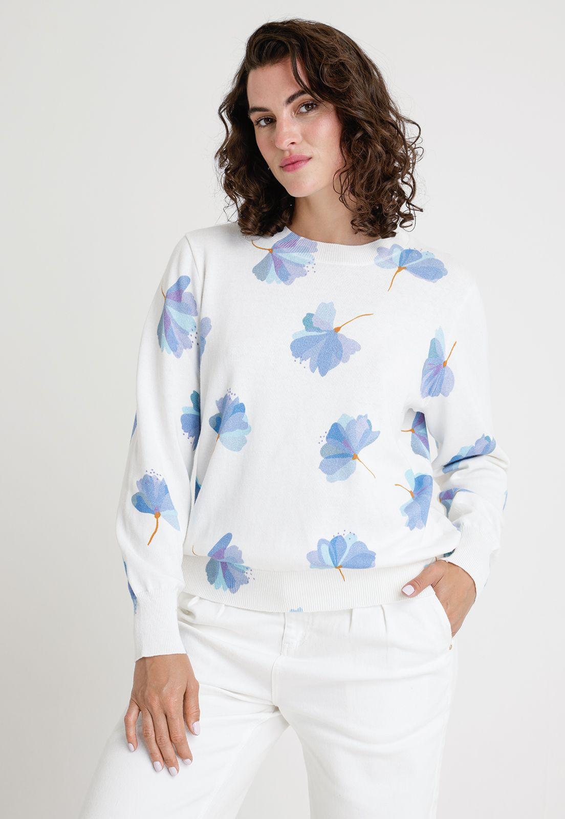 Tejido De Mujer Modelo Grace Color Crudo-0