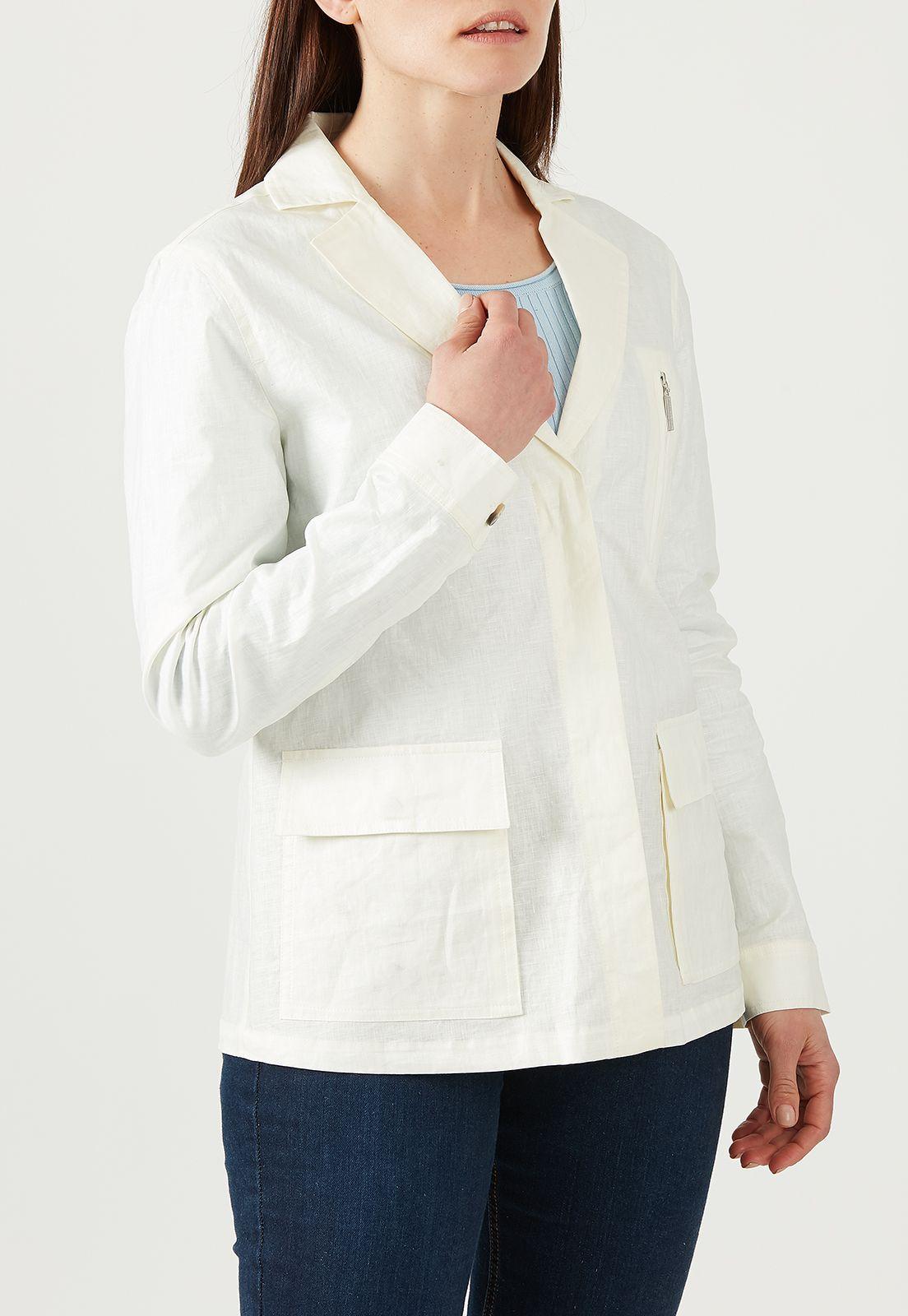Chaqueta Aura Crudo-0