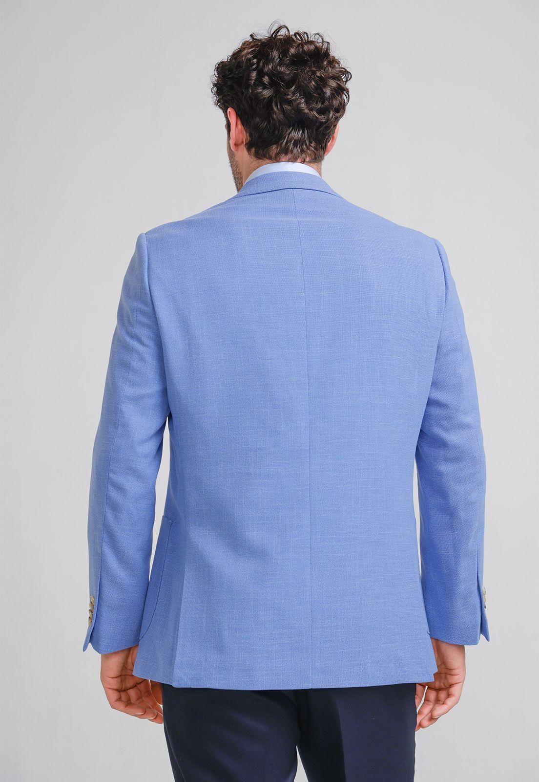 Chaqueta Hombre Formal Executive Celeste-1