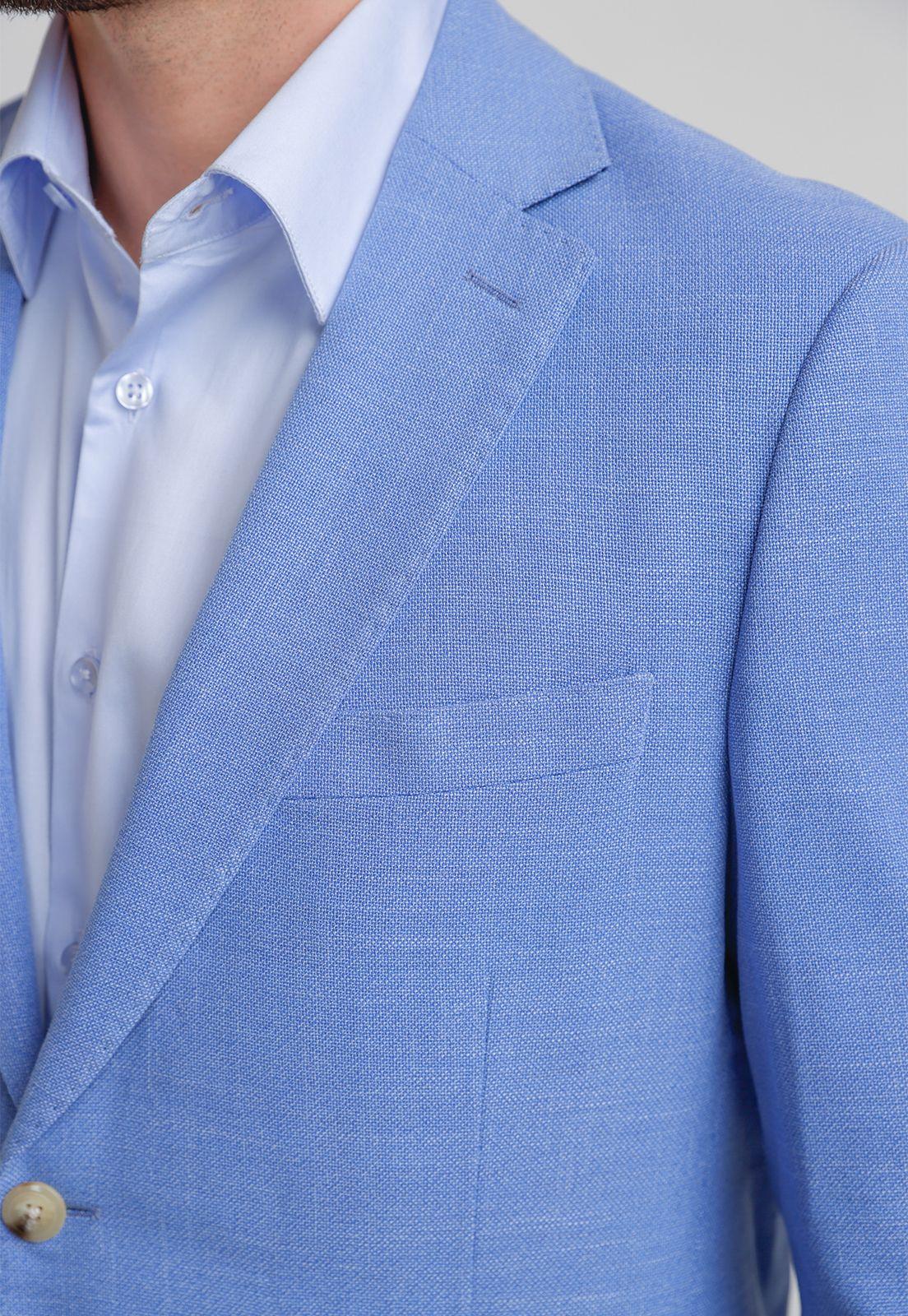 Chaqueta Hombre Formal Executive Celeste-2