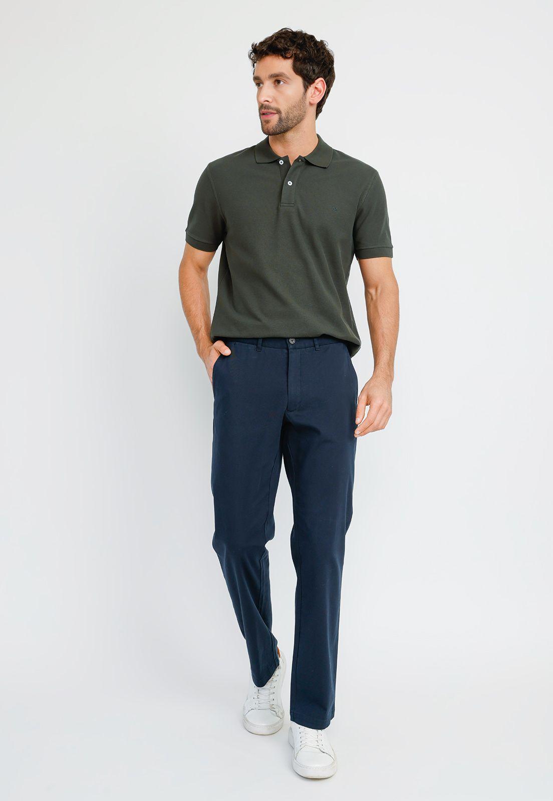 Pantalón Hombre Vinci Chino Azul Marino-3