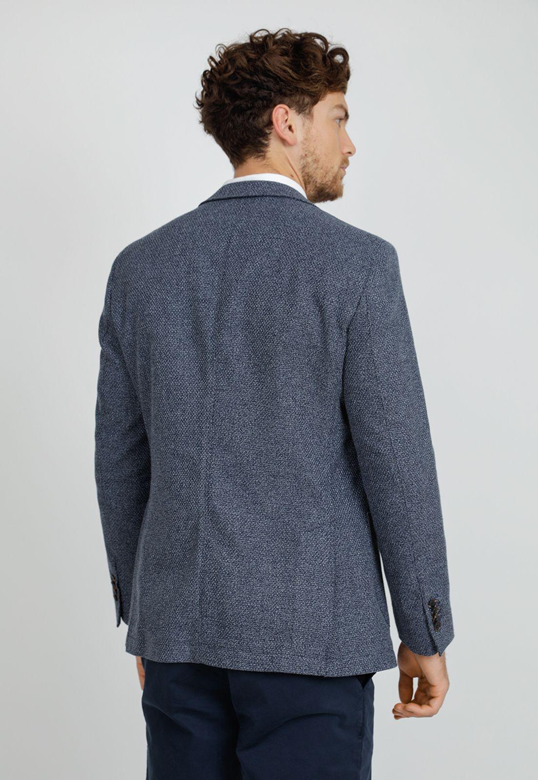 Chaqueta hombre Slim Fit Cain Algodón Azul-1