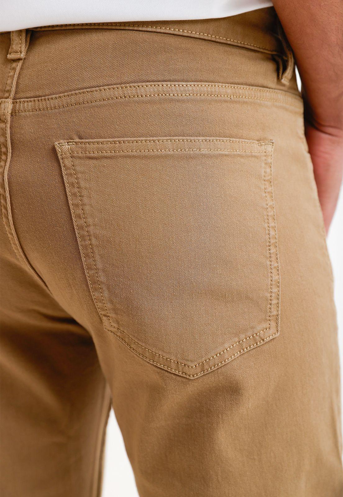 Pantalón Hombre Casual 5 Bolsillos Khaki PDBSF005-2