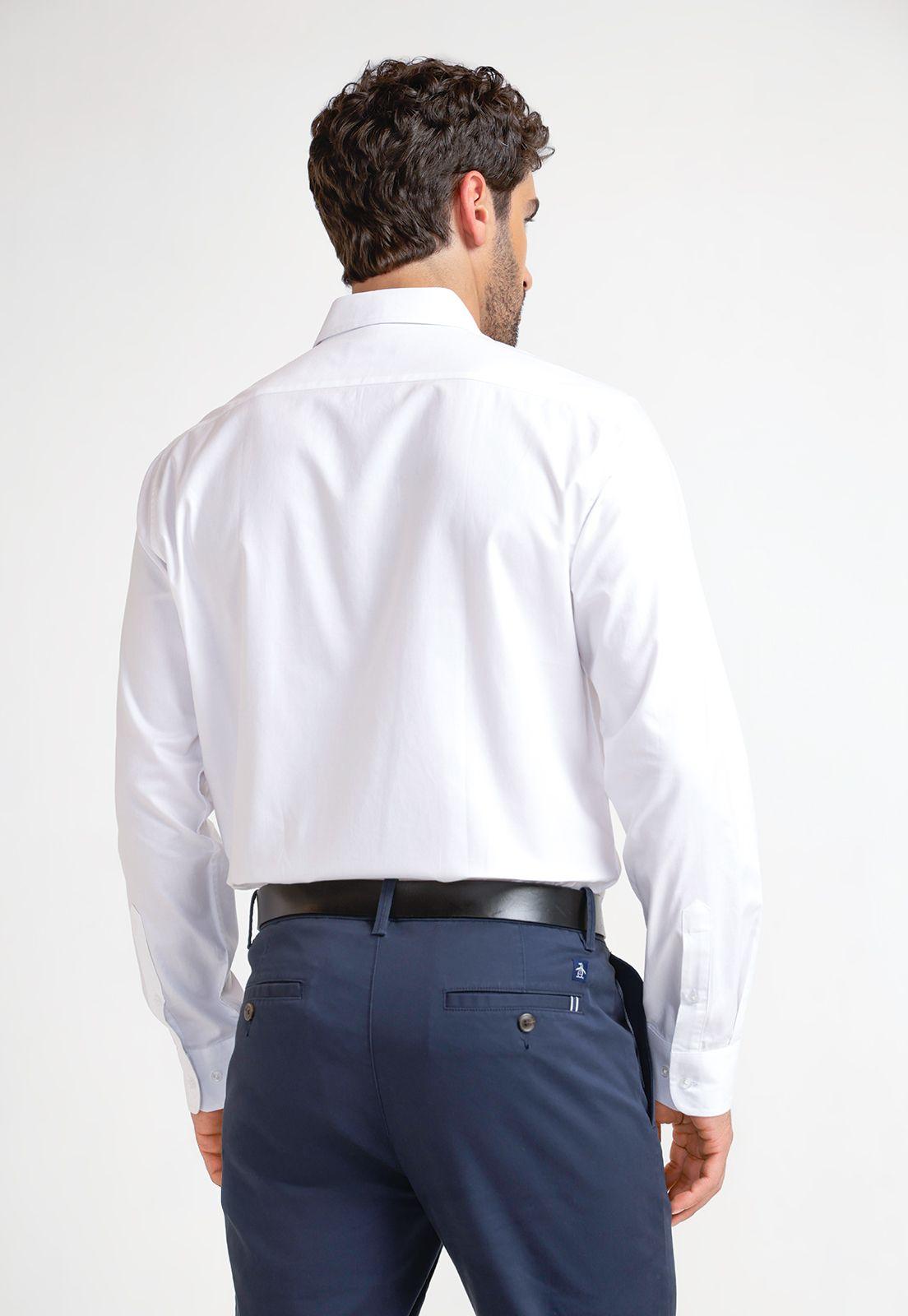 Camisa Formal Hombre Blanca-1