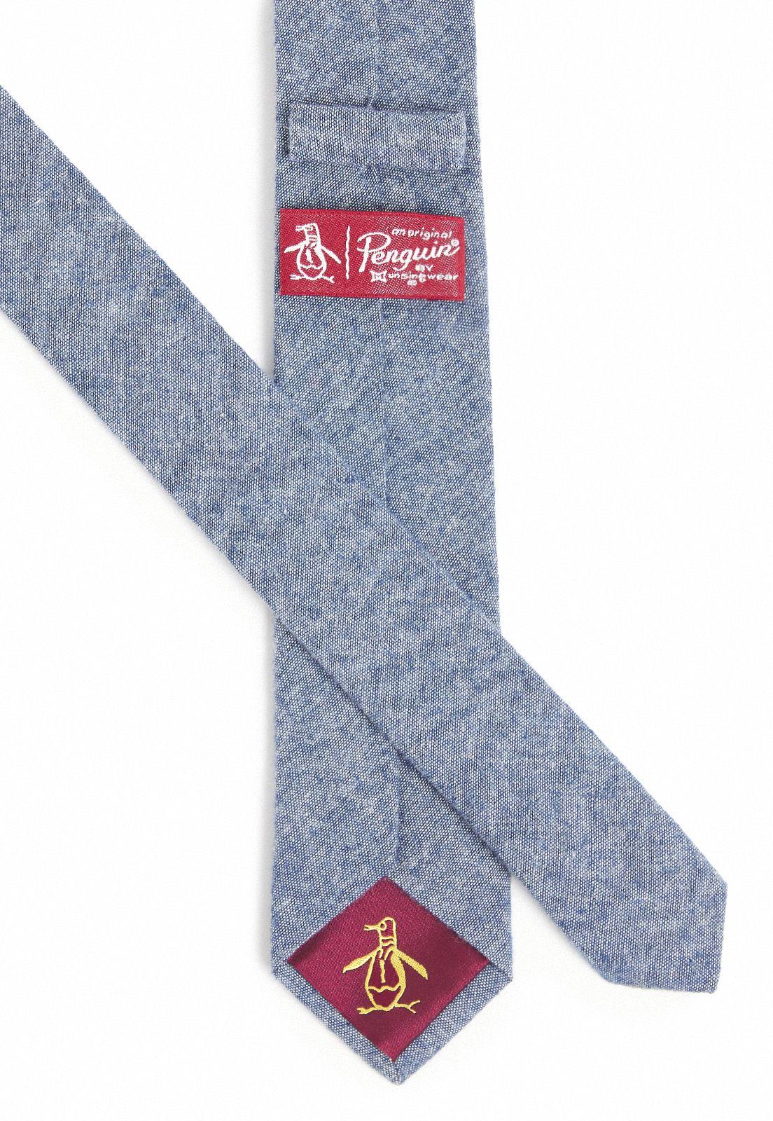 Corbata De Hombre Falso Azul-2