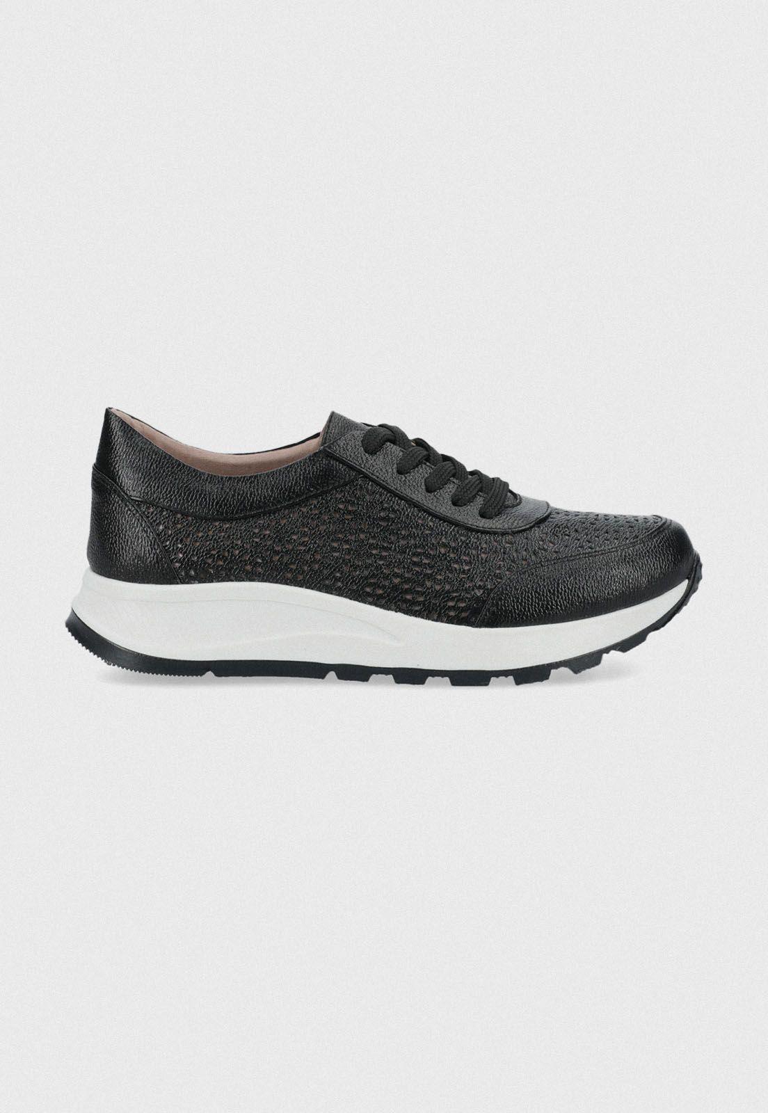 Zapatilla De Mujer Modelo Alb E 371 Color Negro-0