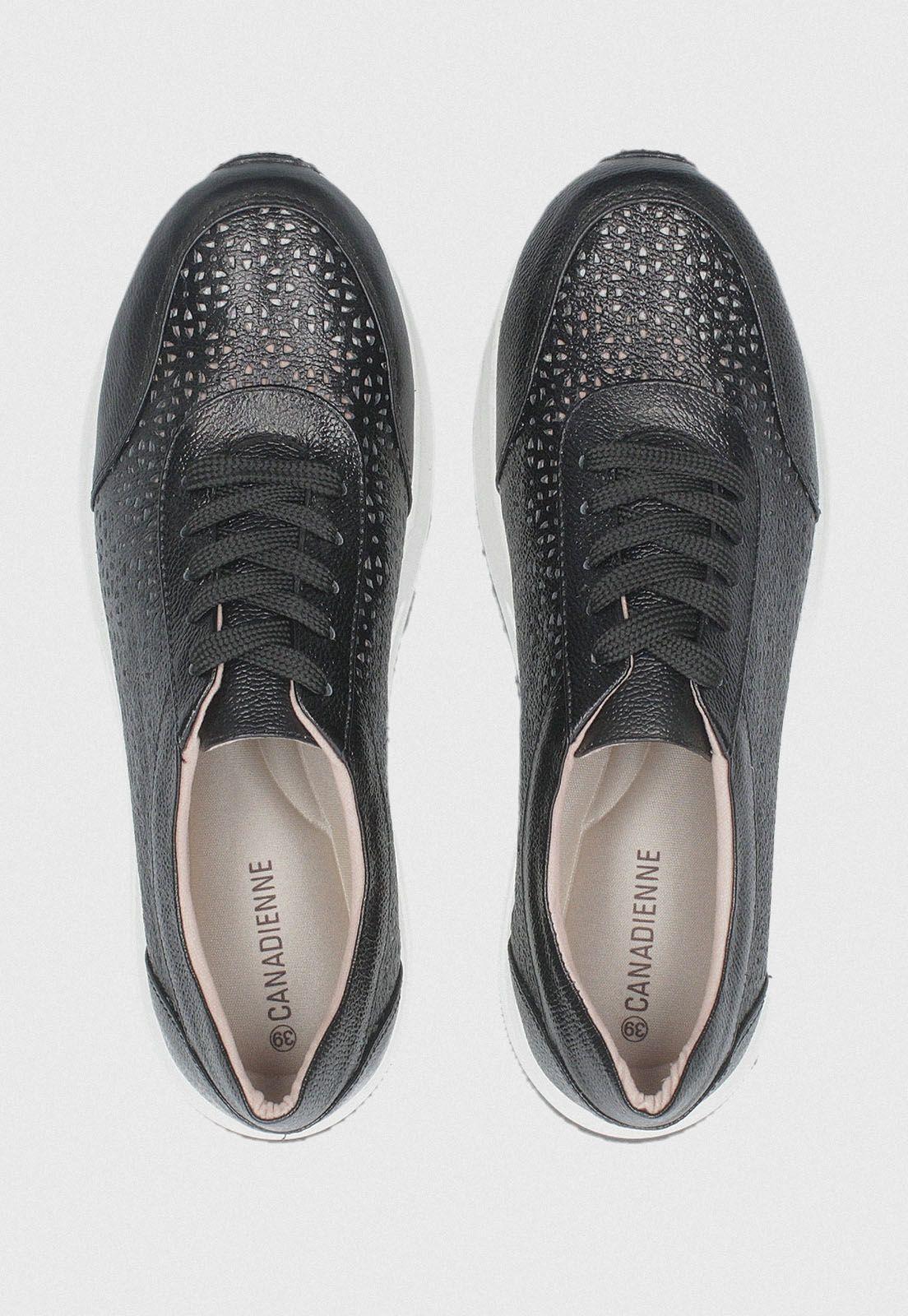 Zapatilla De Mujer Modelo Alb E 371 Color Negro-1
