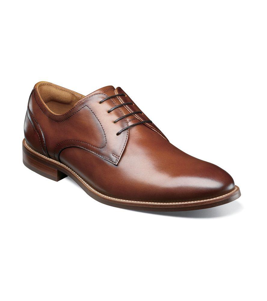 Zapatos Rucci Plain Toe Cognac-0