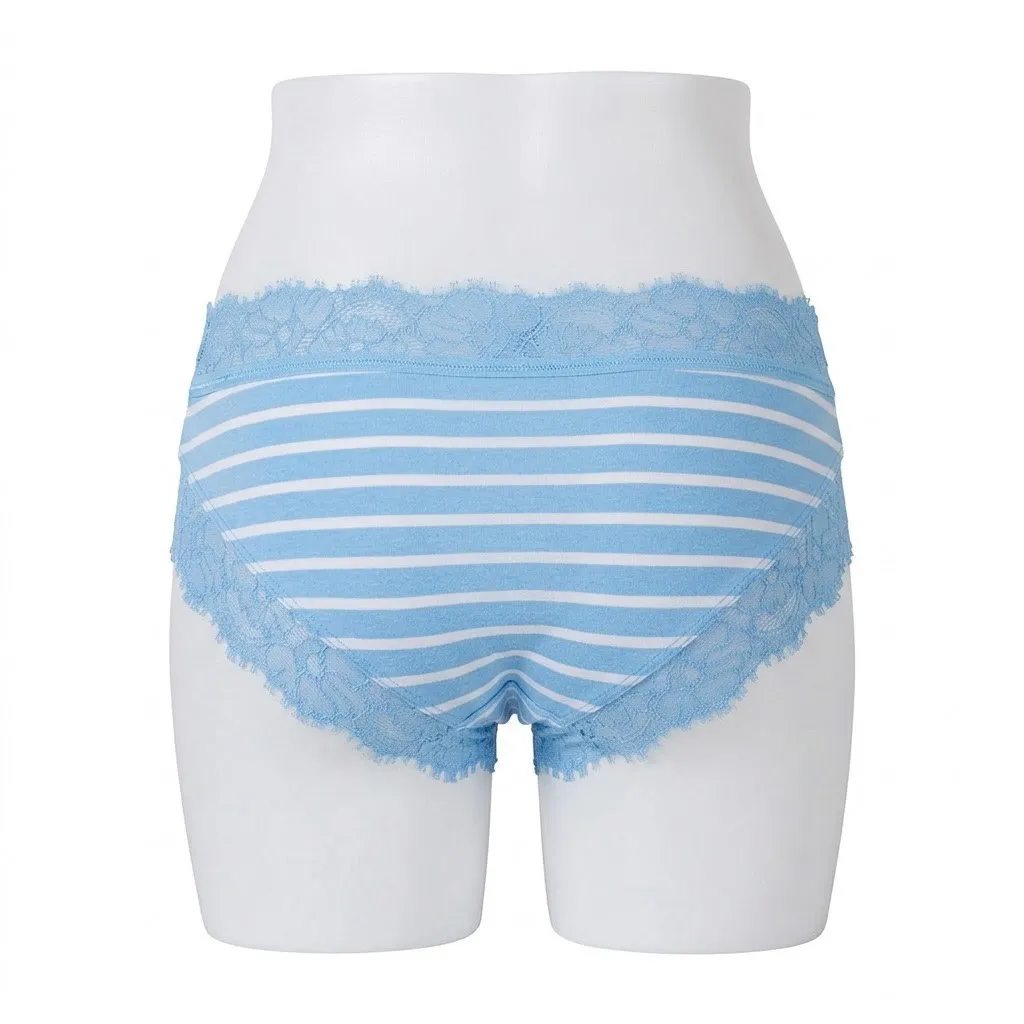 Pantaleta Encaje Mujer Lady Genny C-965 Algodón-1