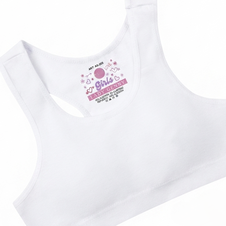 Top niña lady genny girls AS-205 Cotton spandex -2