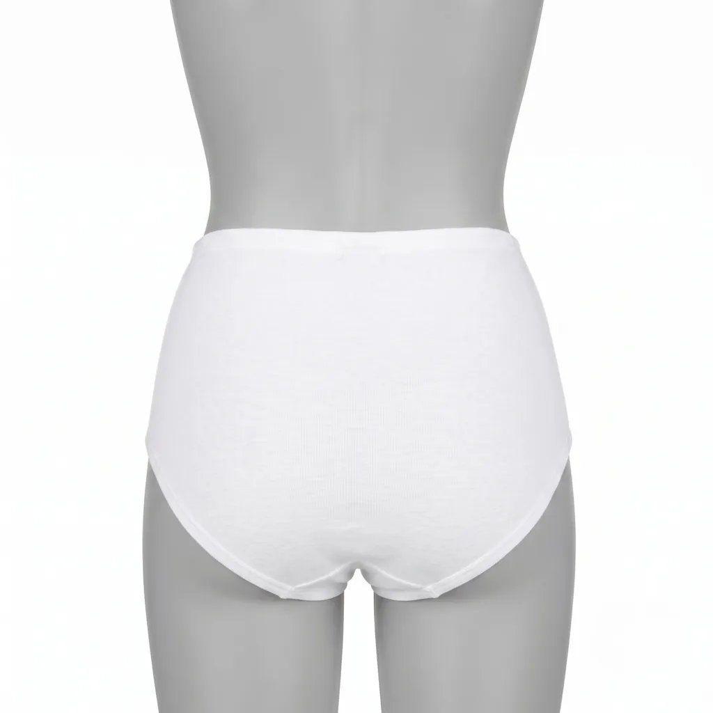 Cuadro Rib Mujer Lady Genny C-599 Blanco Talla 2XL-1