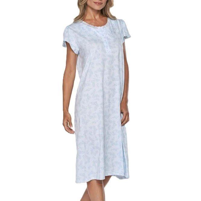 Camisa mujer lady genny k-561 cotton estampada-1