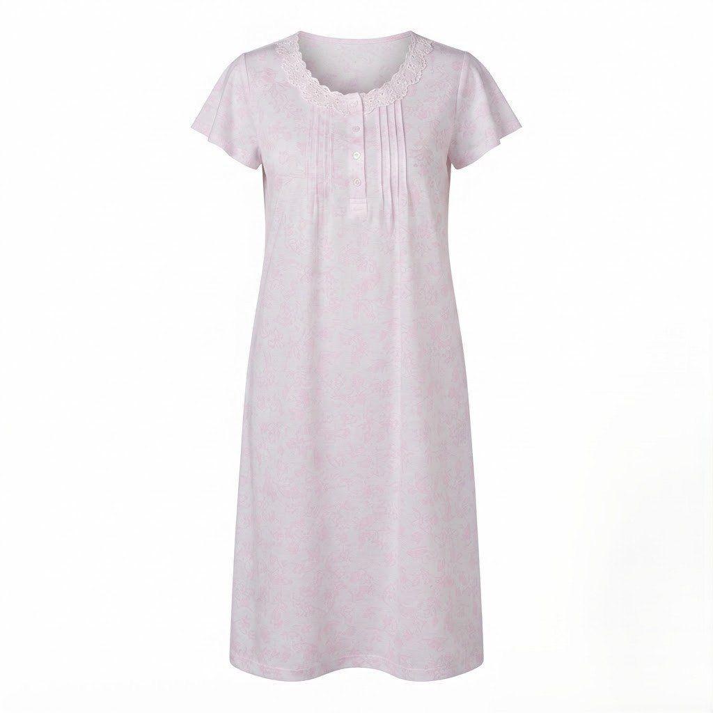 Camisa mujer lady genny k-561 cotton estampada-0