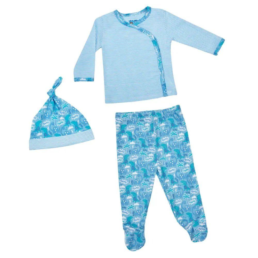 Conjunto con gorro cotton bebé lady genny BB-193-0