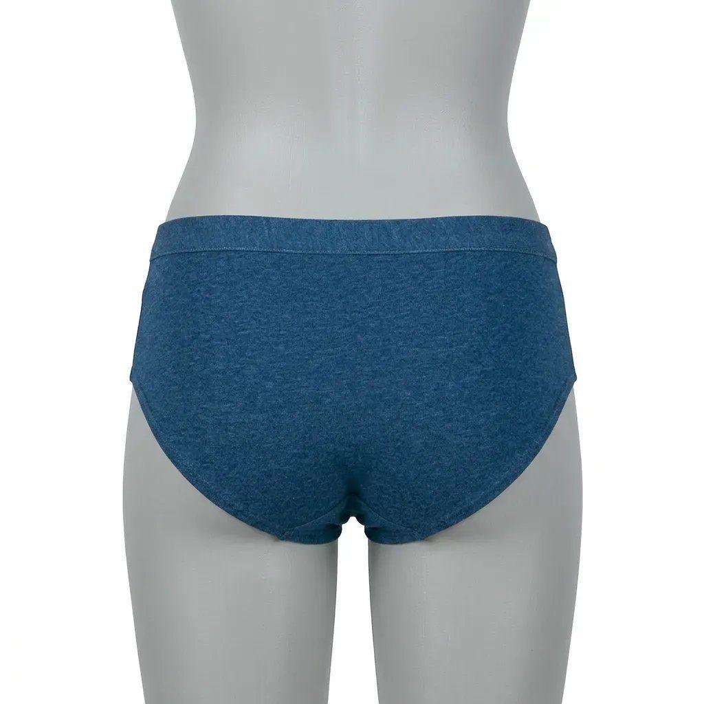 Pantaleta mujer lady genny C-325 algodón spandex melange-2