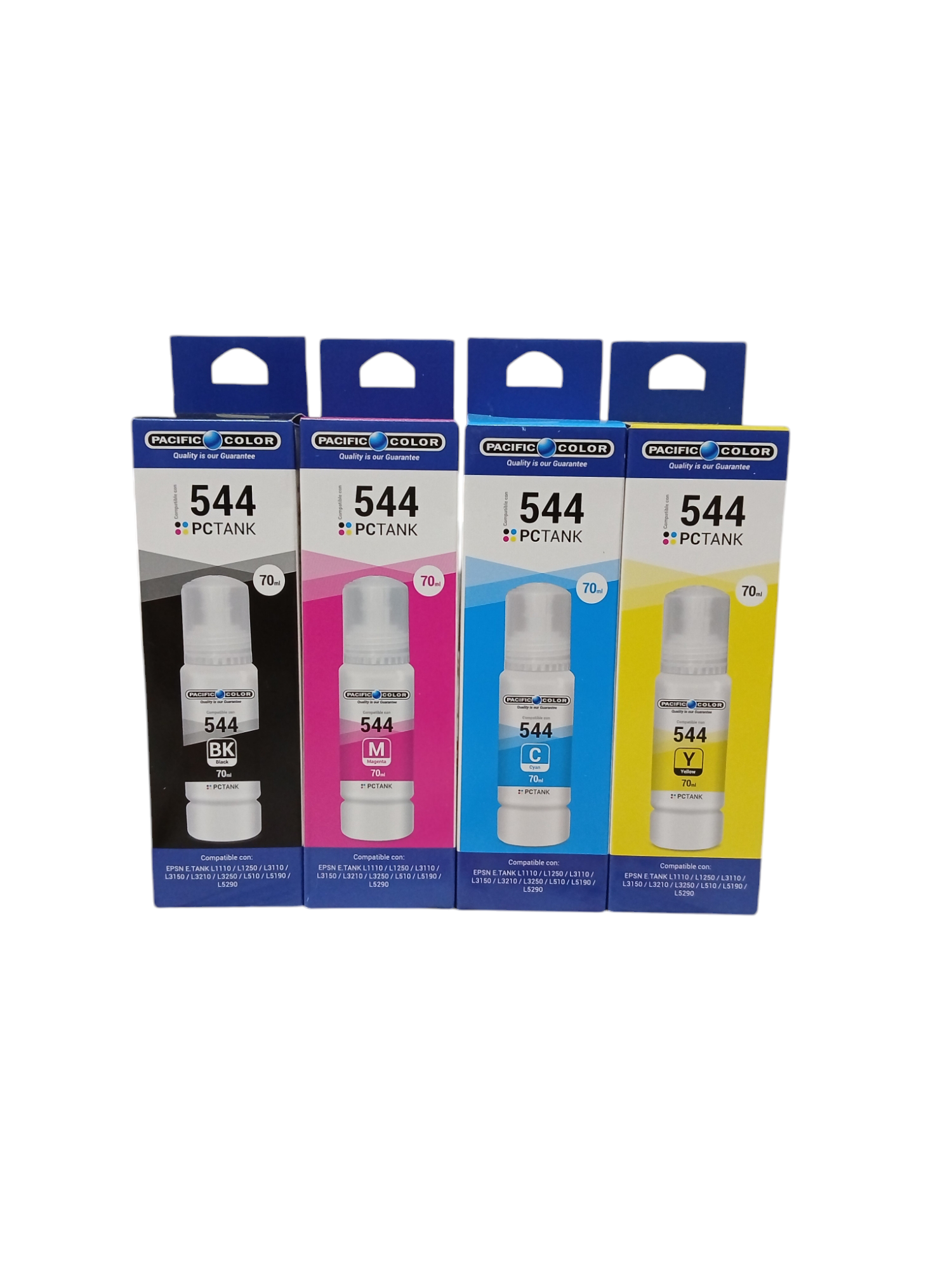 Pack 4 Tintas alternativas T544 Compatible EPSON-0