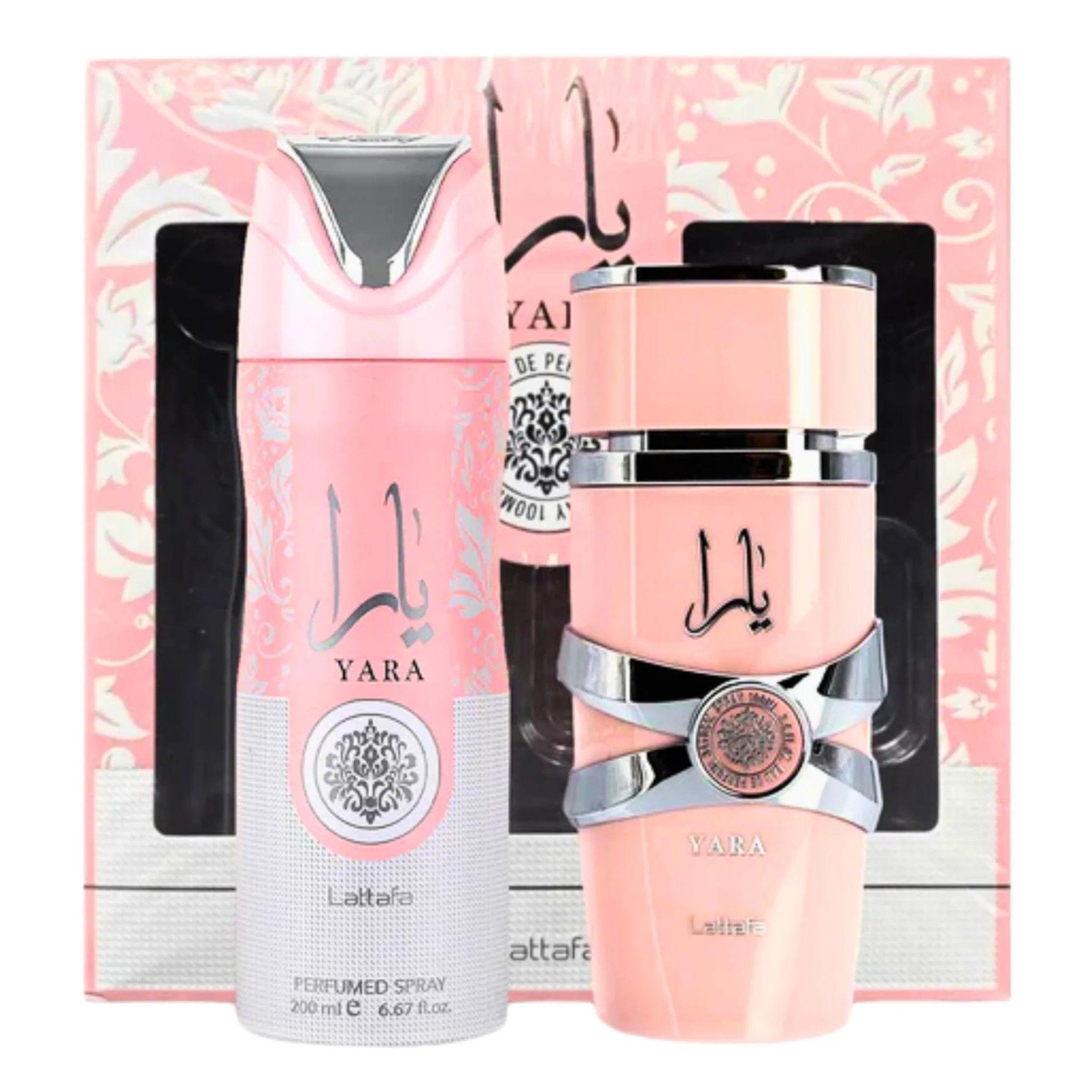Lattafa Yara Edp 100Ml SET + PERFUME SPRAY 200ML-0