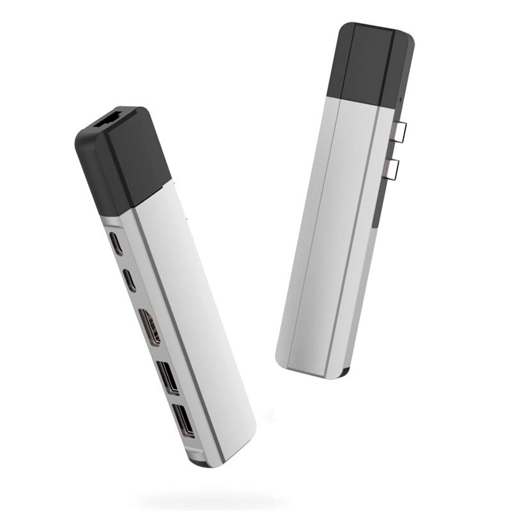 Adaptador 6 En 1 Tipo-c Macbook Pro/air M1-0