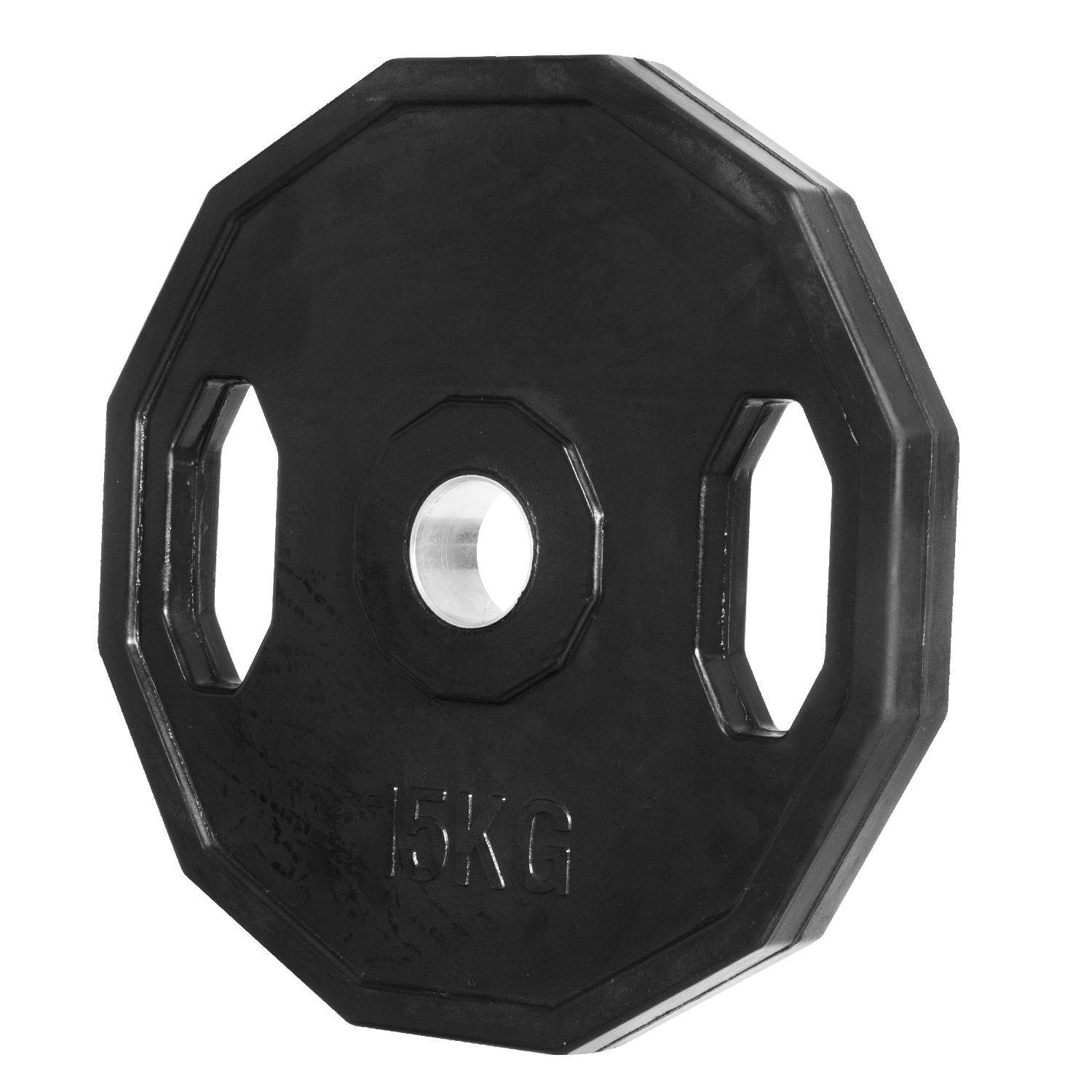 Disco de peso de Goma (15 Kg) Athletic-0