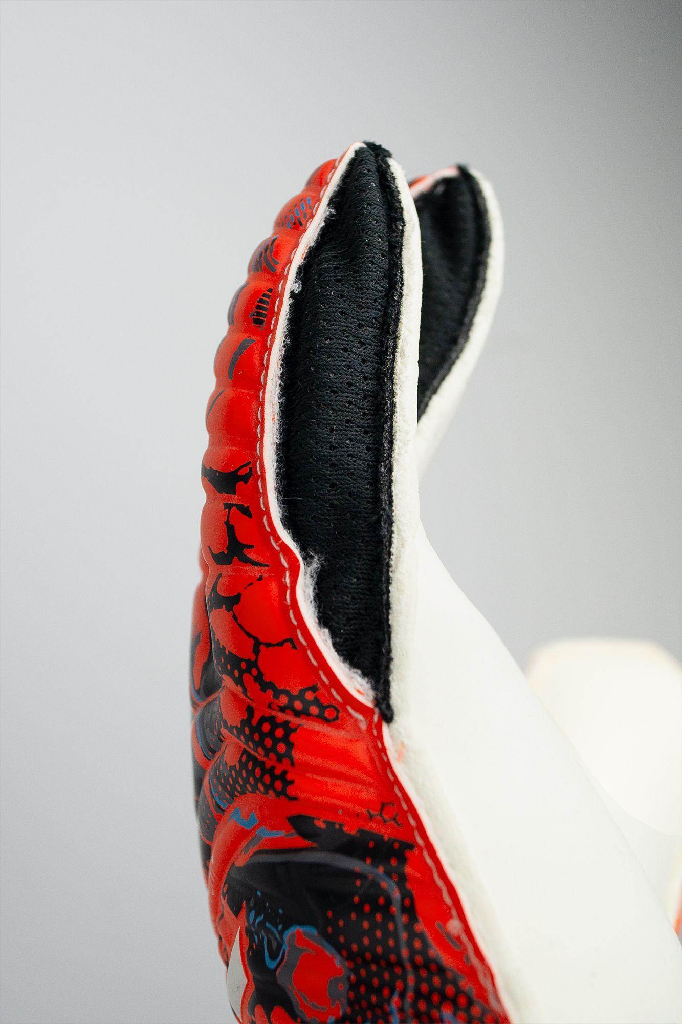 Guante Arquero Attrakt Grip Ferula Adulto GK23 Reusch Rojo-2