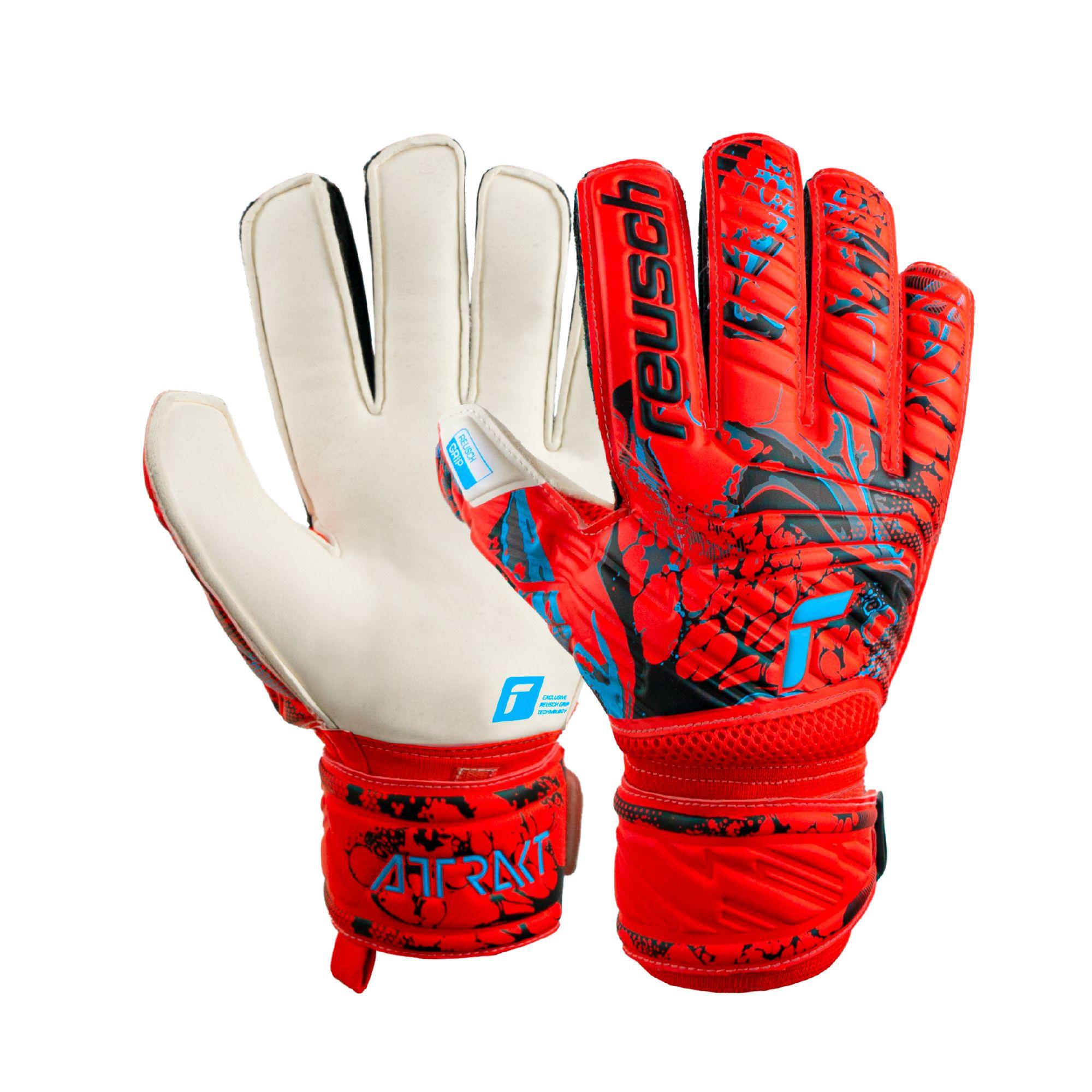 Guante Arquero Attrakt Grip Reusch Rojo-0