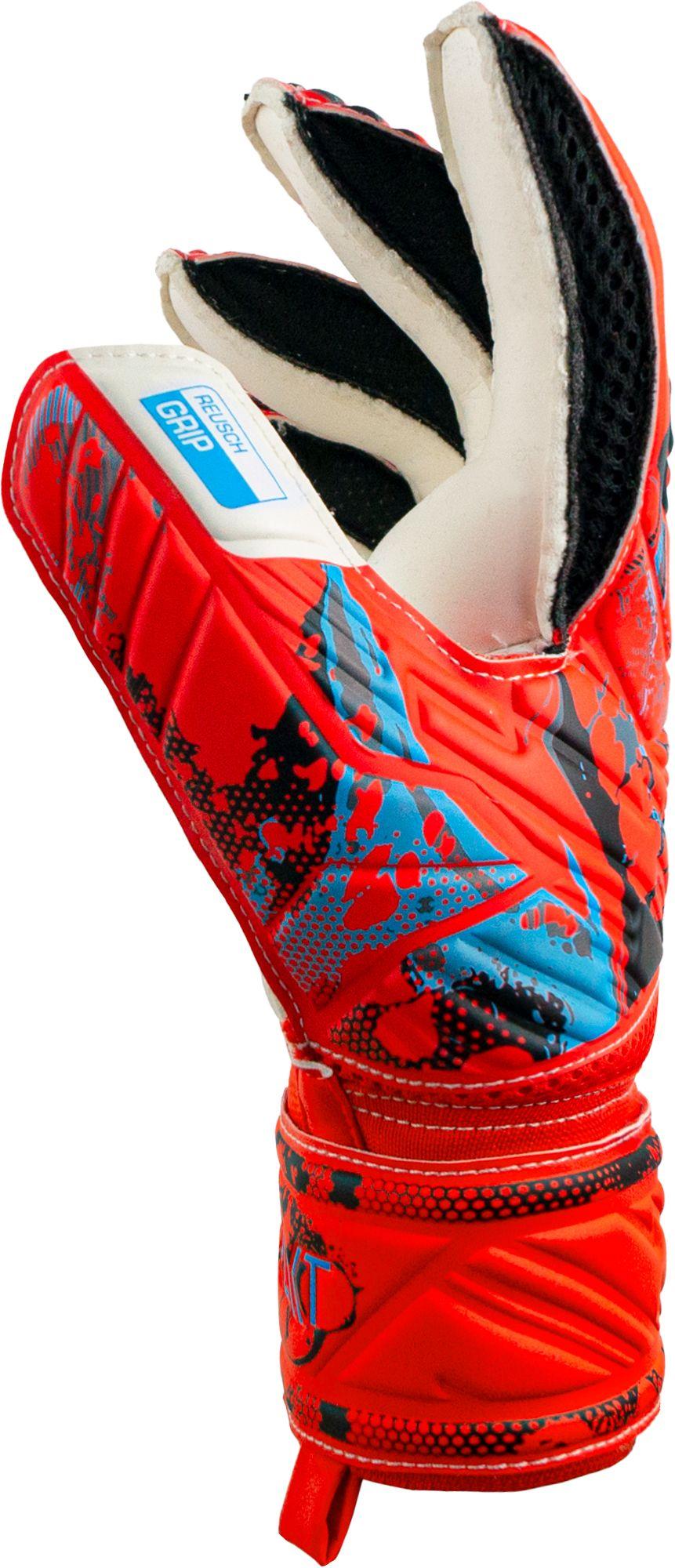 Guante Arquero Attrakt Grip Reusch Rojo-2