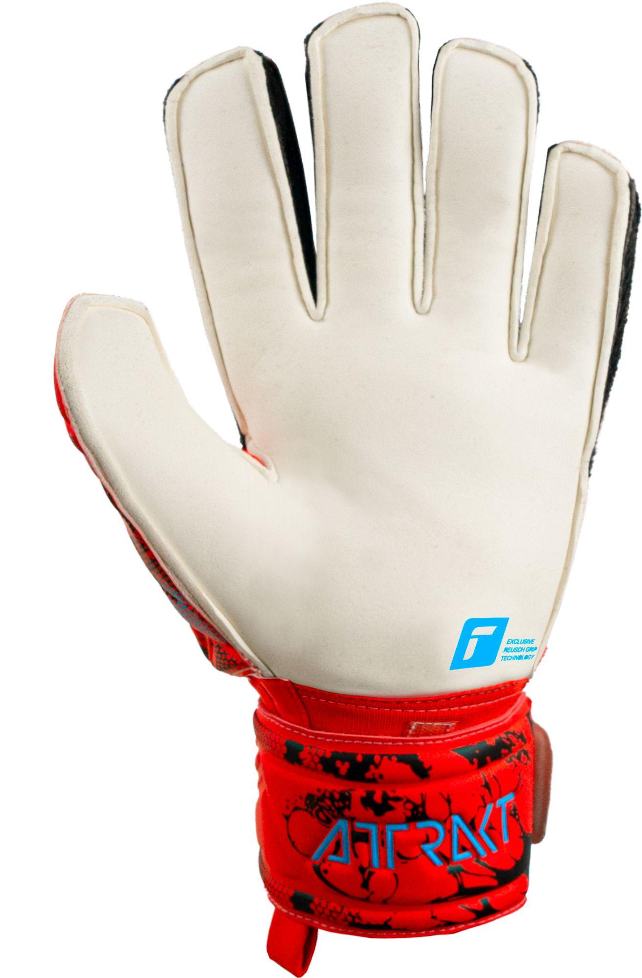 Guante Arquero Attrakt Grip Reusch Rojo-3