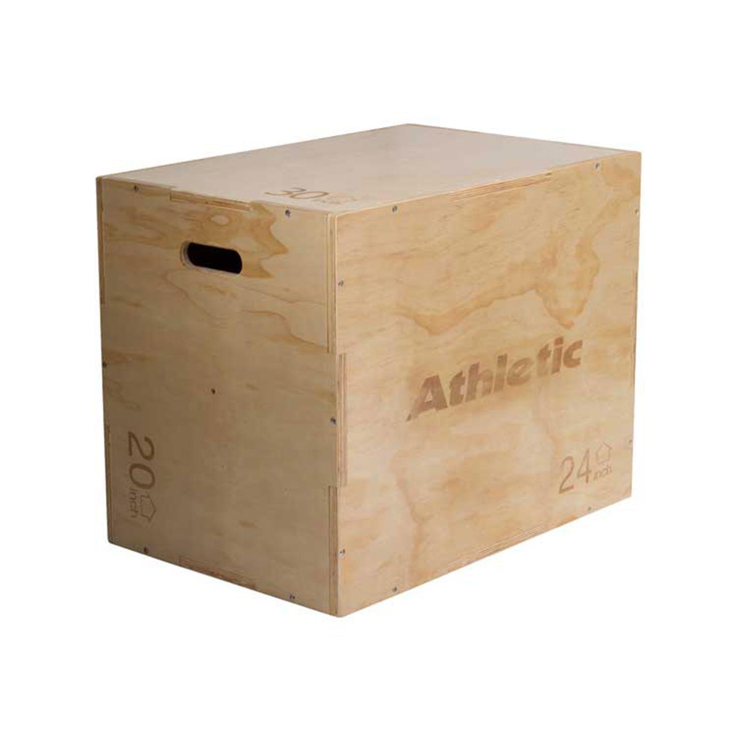 Cajon de Saltos Cross fit 3 en 1 de 20-24-30 Athletic-0