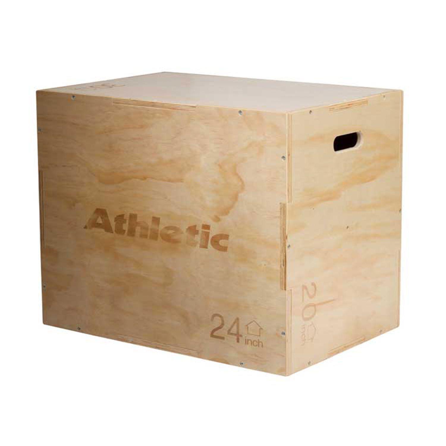 Cajon de Saltos Cross fit 3 en 1 de 20-24-30 Athletic-1