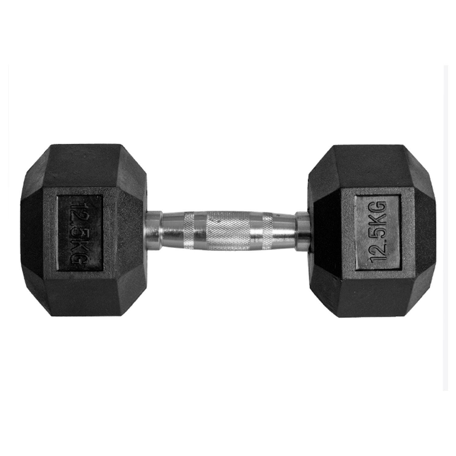 Mancuerna Hexagonal (12,5 Kg) Athletic-0