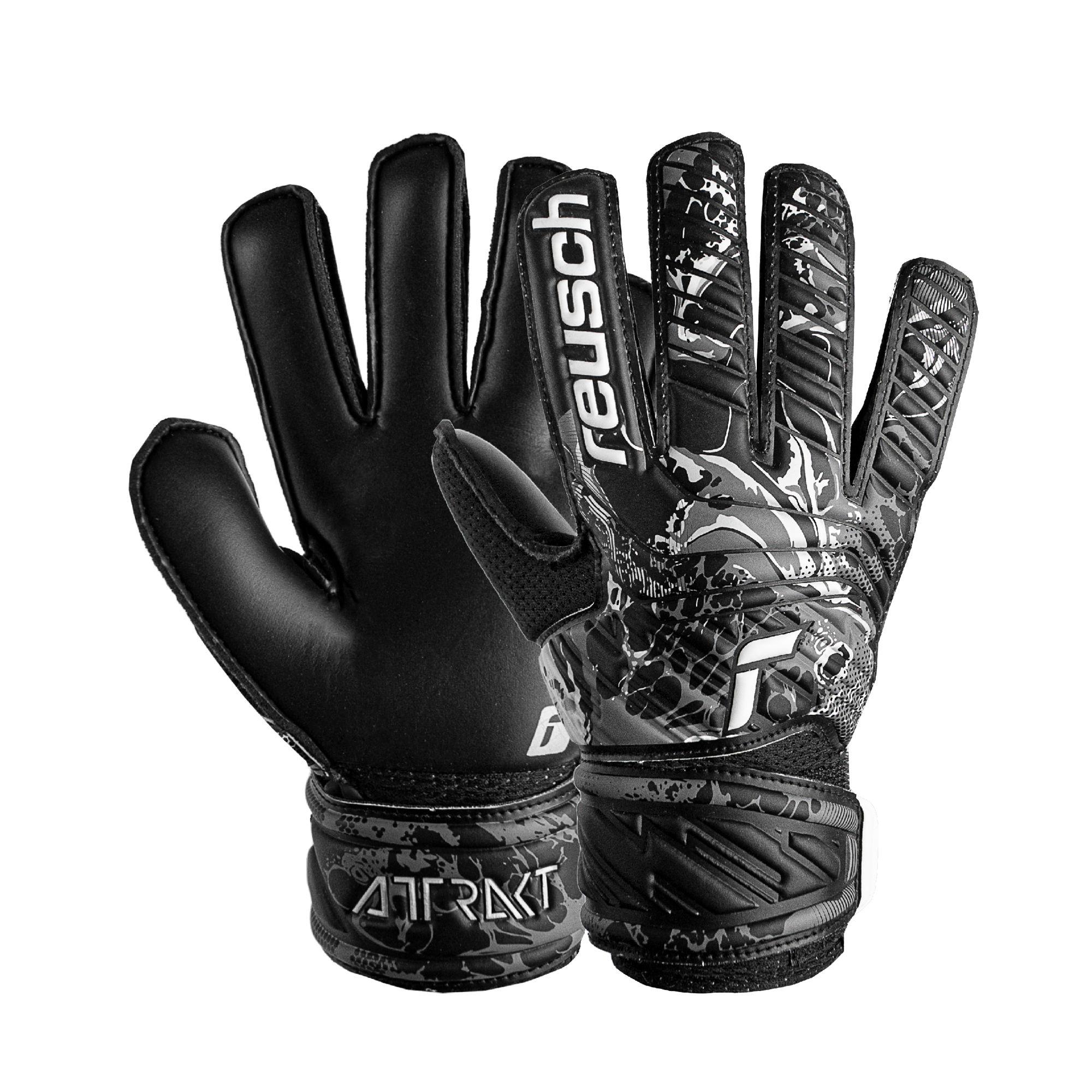 Guante Arquero Attrakt Solid Junior GK23 Reusch Negro-0
