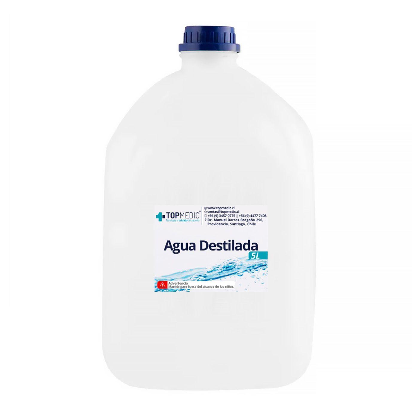 Agua Destilada Bidestilada 5 Lts-0
