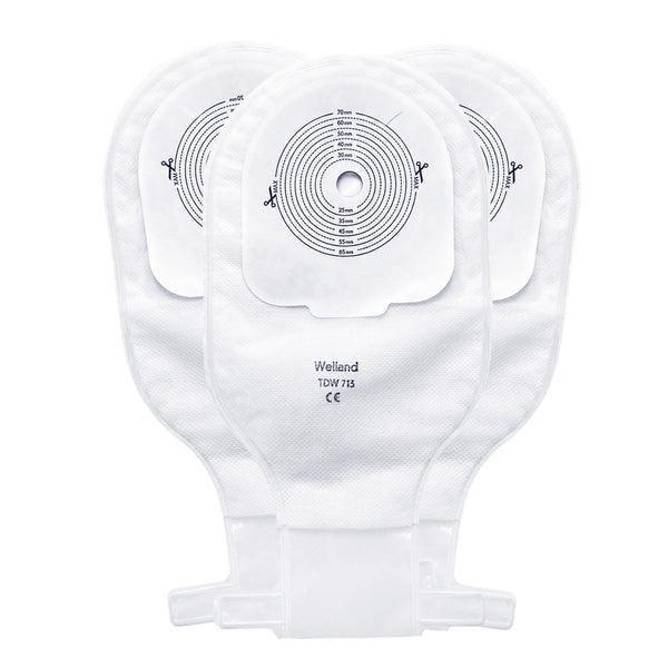 Bolsa Colostomía Ostomía Transparente Drenable x 30 Unid-1