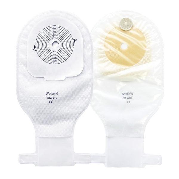 Bolsa Colostomía Ostomía Transparente Drenable x 30 Unid-3